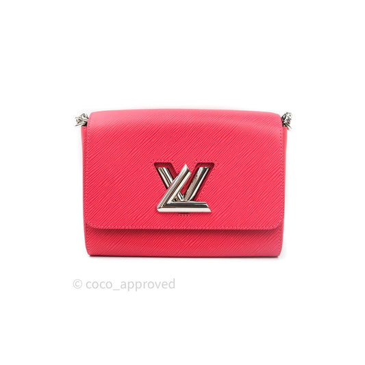 Louis Vuitton Epi Twist Shoulder Bag MM Coquelicot