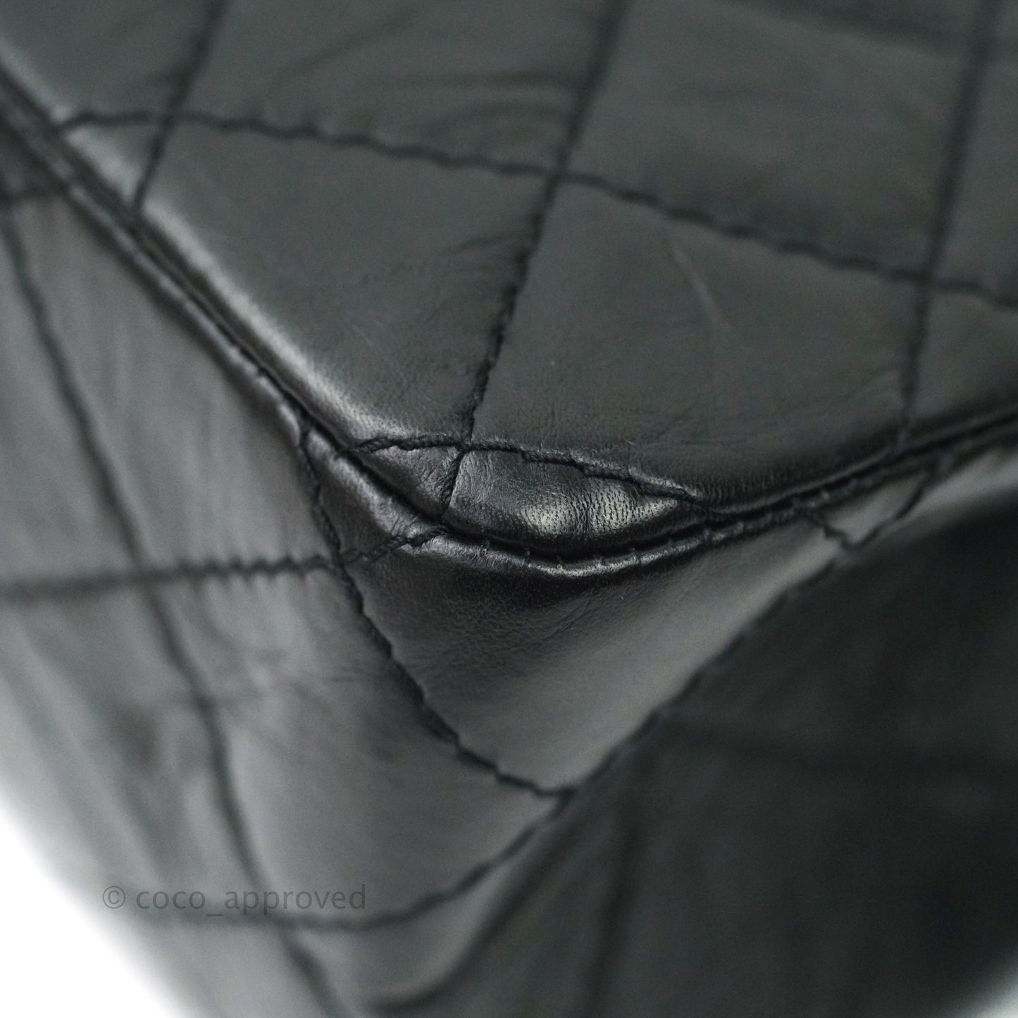 Chanel Reissue Quilted Aged Calfskin Black Ruthenium Hardware 226