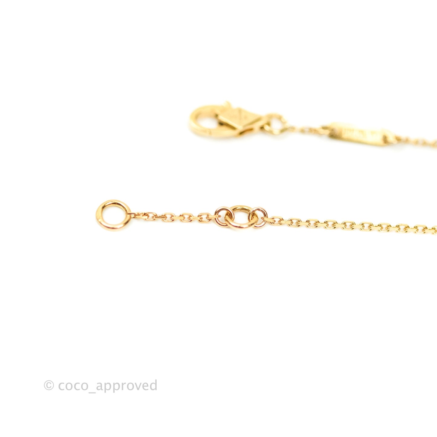 Van Cleef & Arpels Sweet Alhambra Bracelet Yellow Gold & Mother-of-pearl