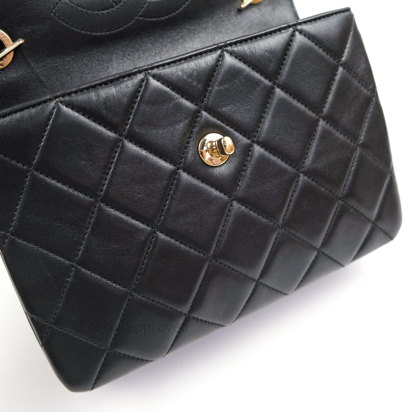 Chanel Trendy CC Small Black Lambskin Gold Hardware