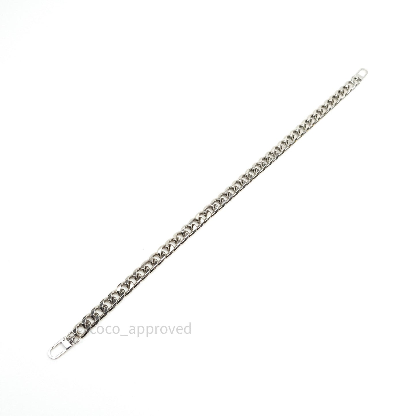 1.5cm Trimmed Aluminium Chain (Silver)