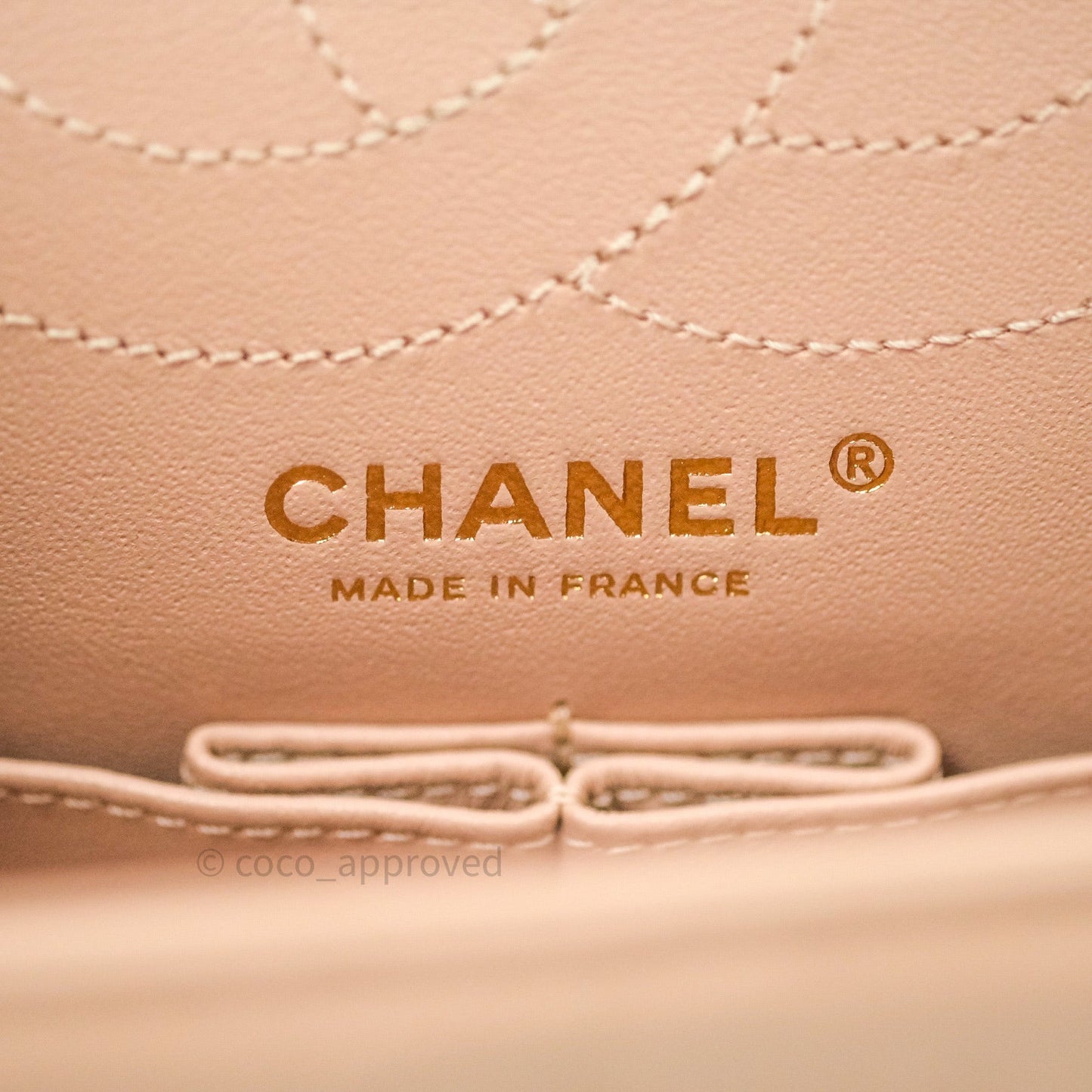 Chanel Reissue Quilted Aged Calfskin Beige Gold Hardware 226