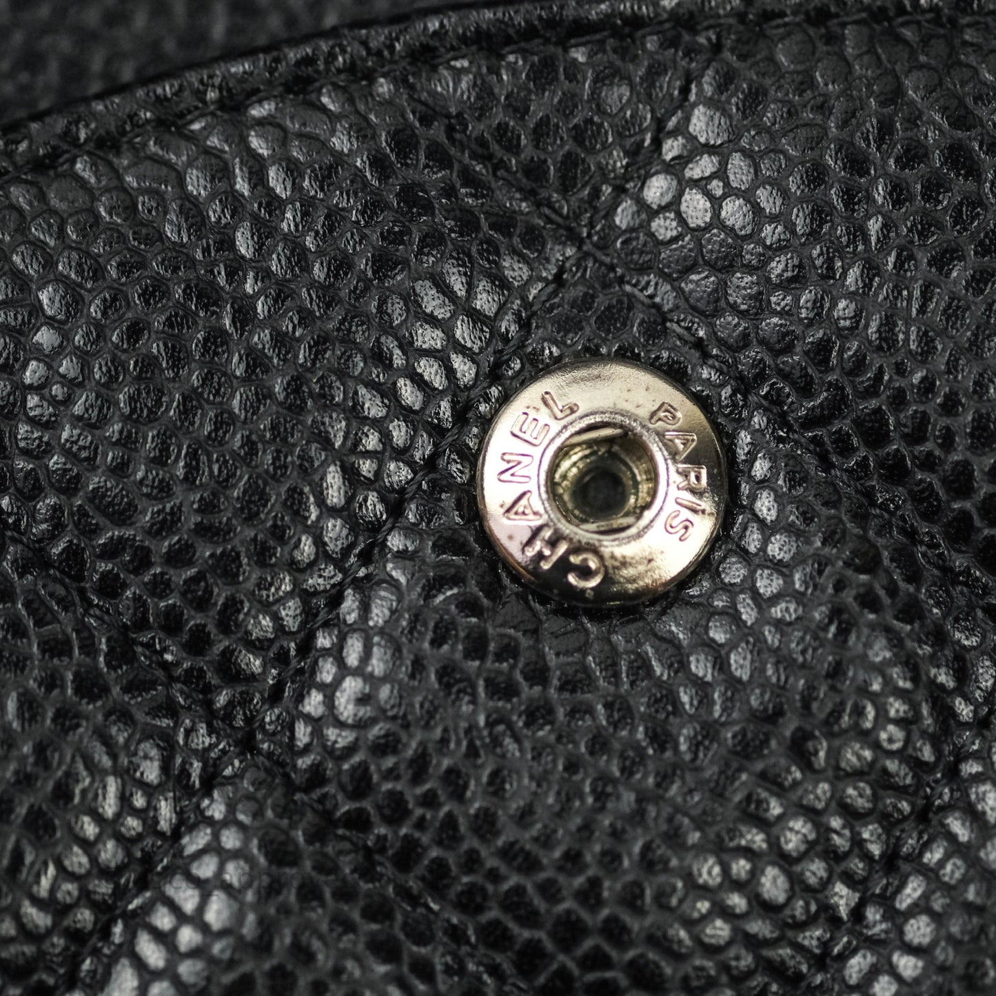 Chanel Jumbo Double Flap Black Caviar Silver Hardware⁣⁣