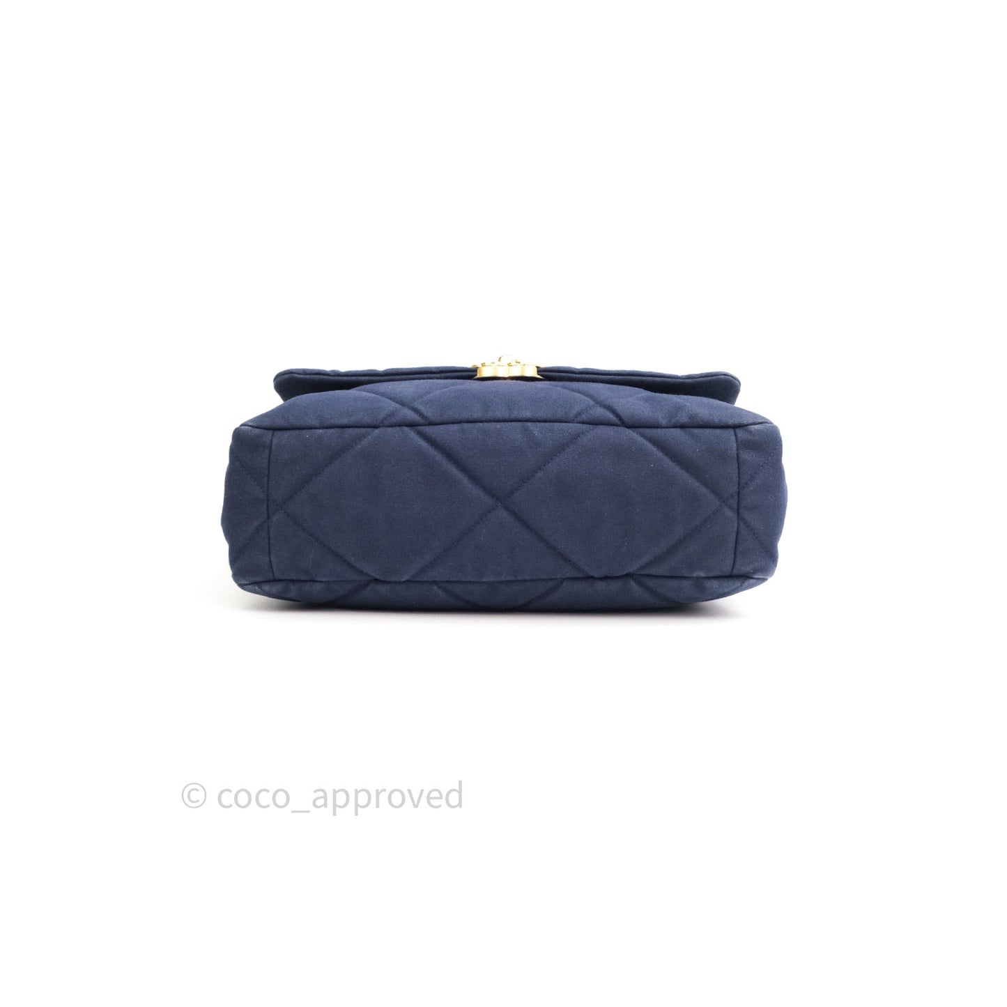 Chanel 19 Medium Canvas Navy Mixed Hardware
