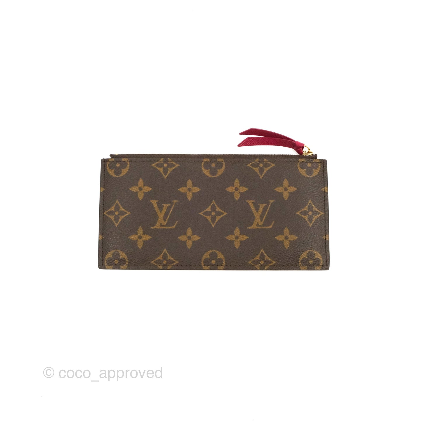 Louis Vuitton Félicie Pochette Monogram Canvas Fuchsia Pink