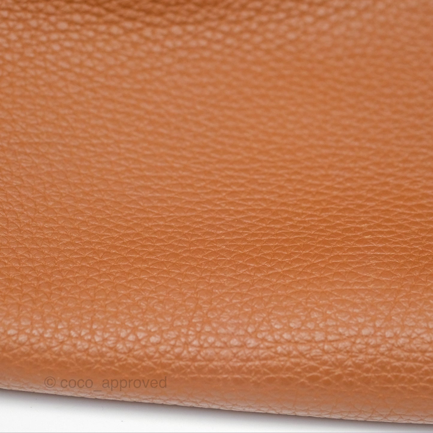 Hermès Double Sens Tote 36 Gold/ Orange Clemence