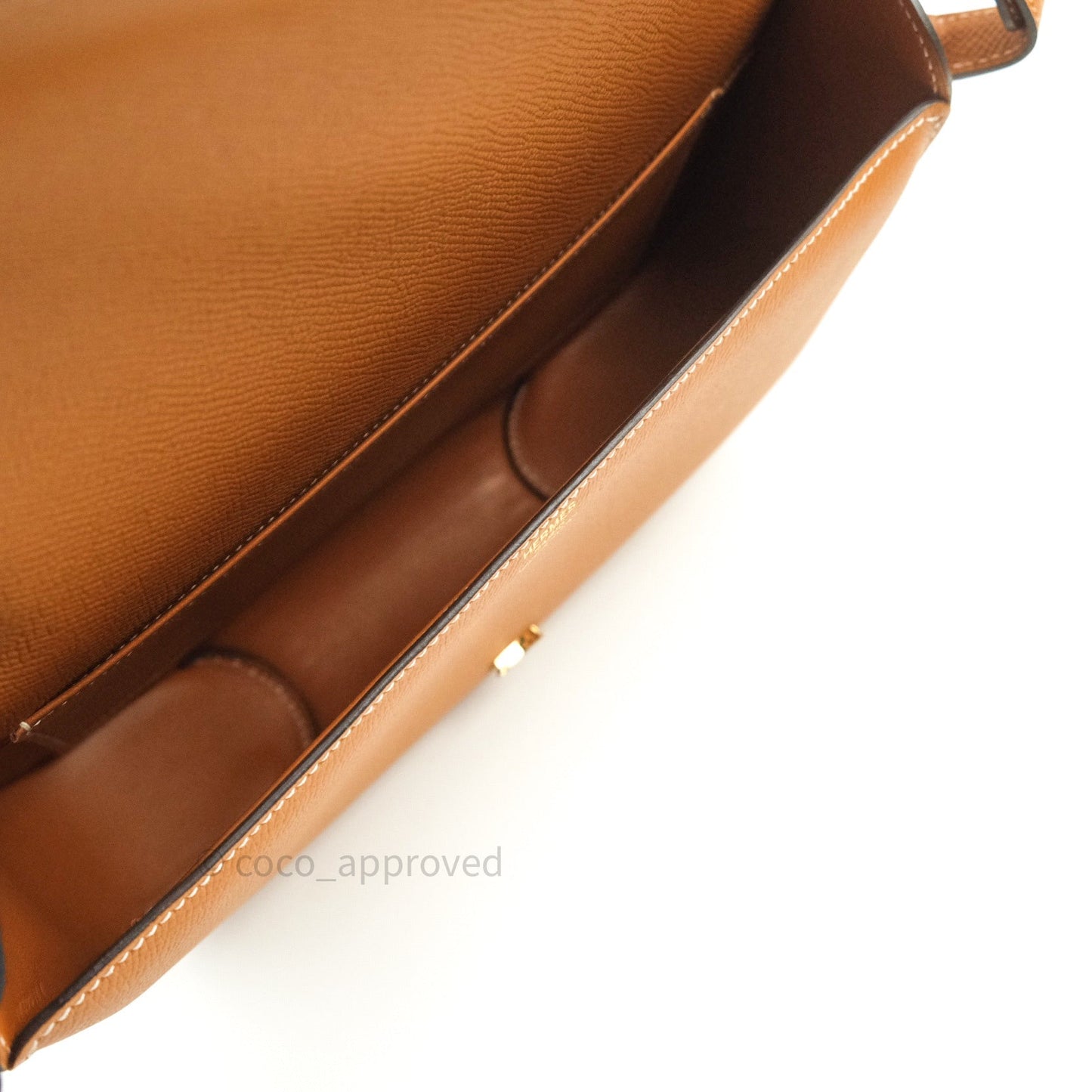 Hermès Cherche-Midi 25 Gold Gold Hardware