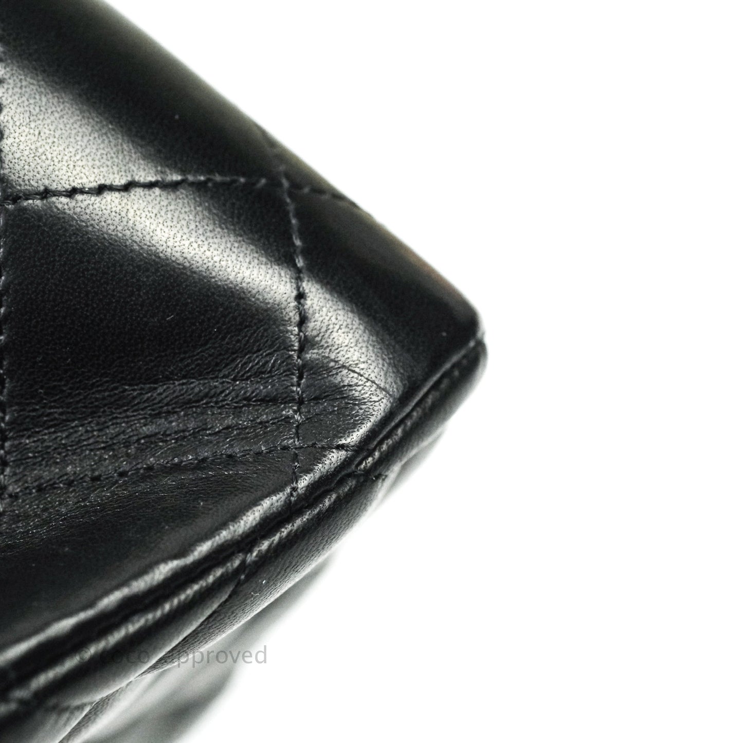 Chanel Jumbo Double Flap Black Lambskin Silver Hardware⁣⁣