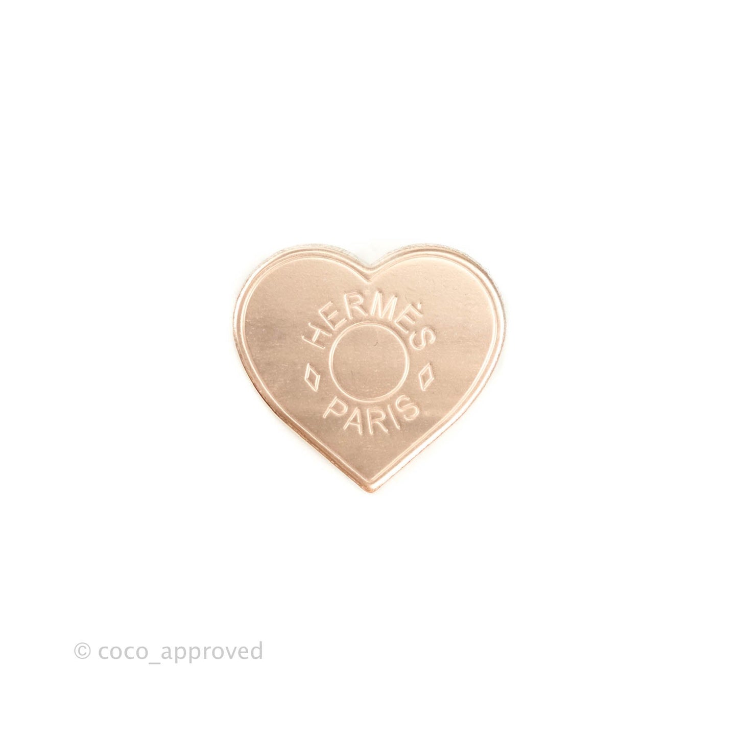 Hermès Mini Coeur Scarf Ring