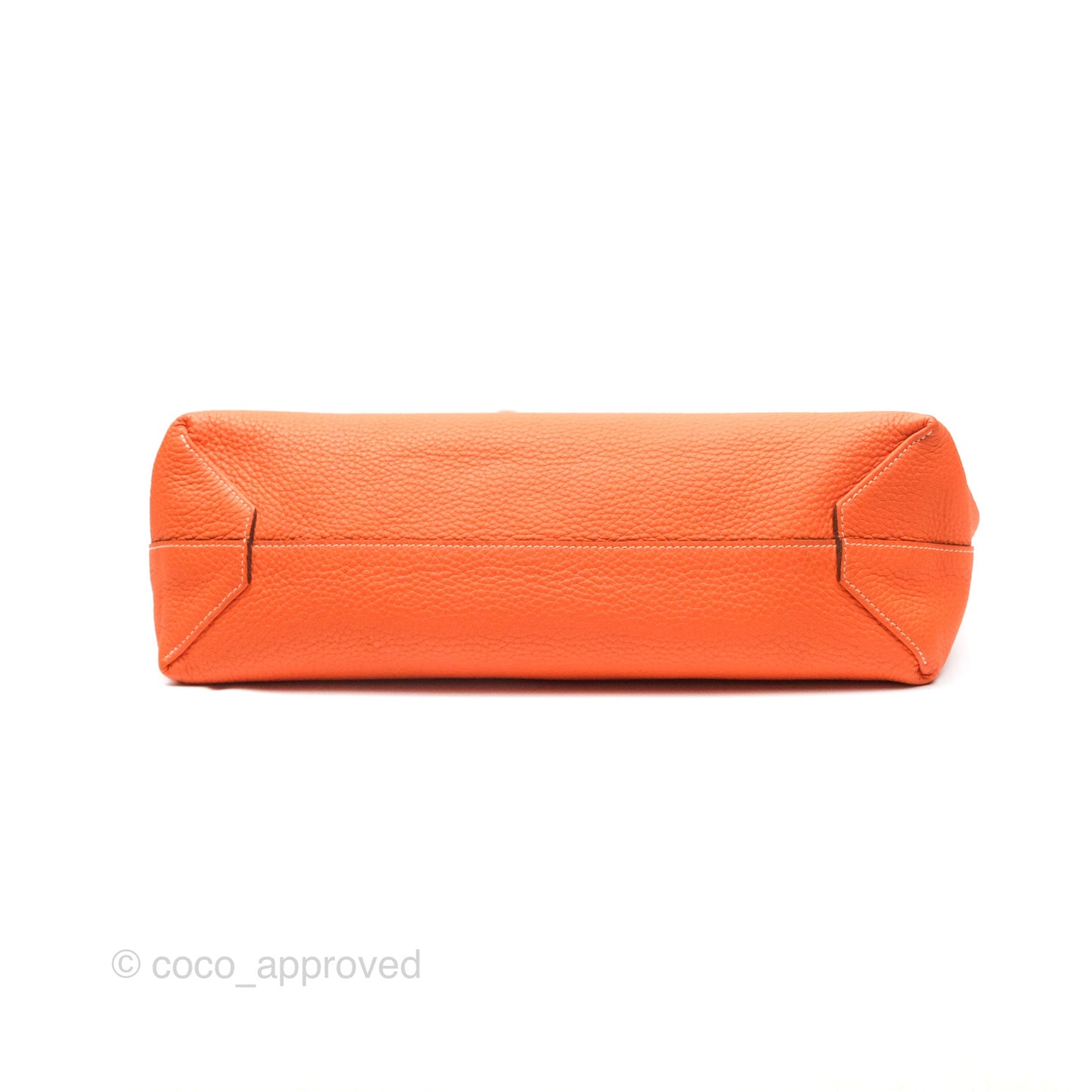Hermès Double Sens Tote 36 Gold/ Orange Clemence