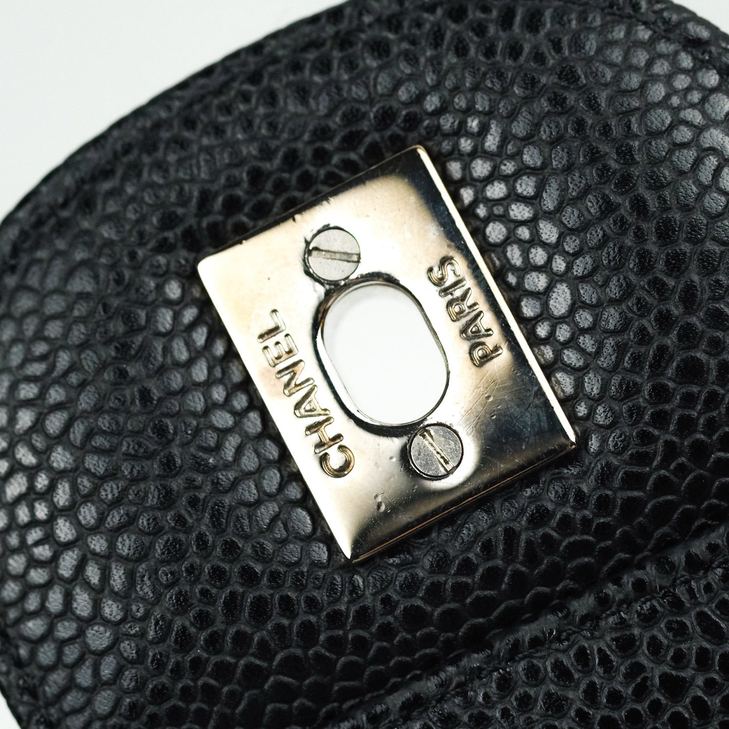 Chanel Classic Jumbo Double Flap Black Quilted Caviar Silver Hardware⁣⁣