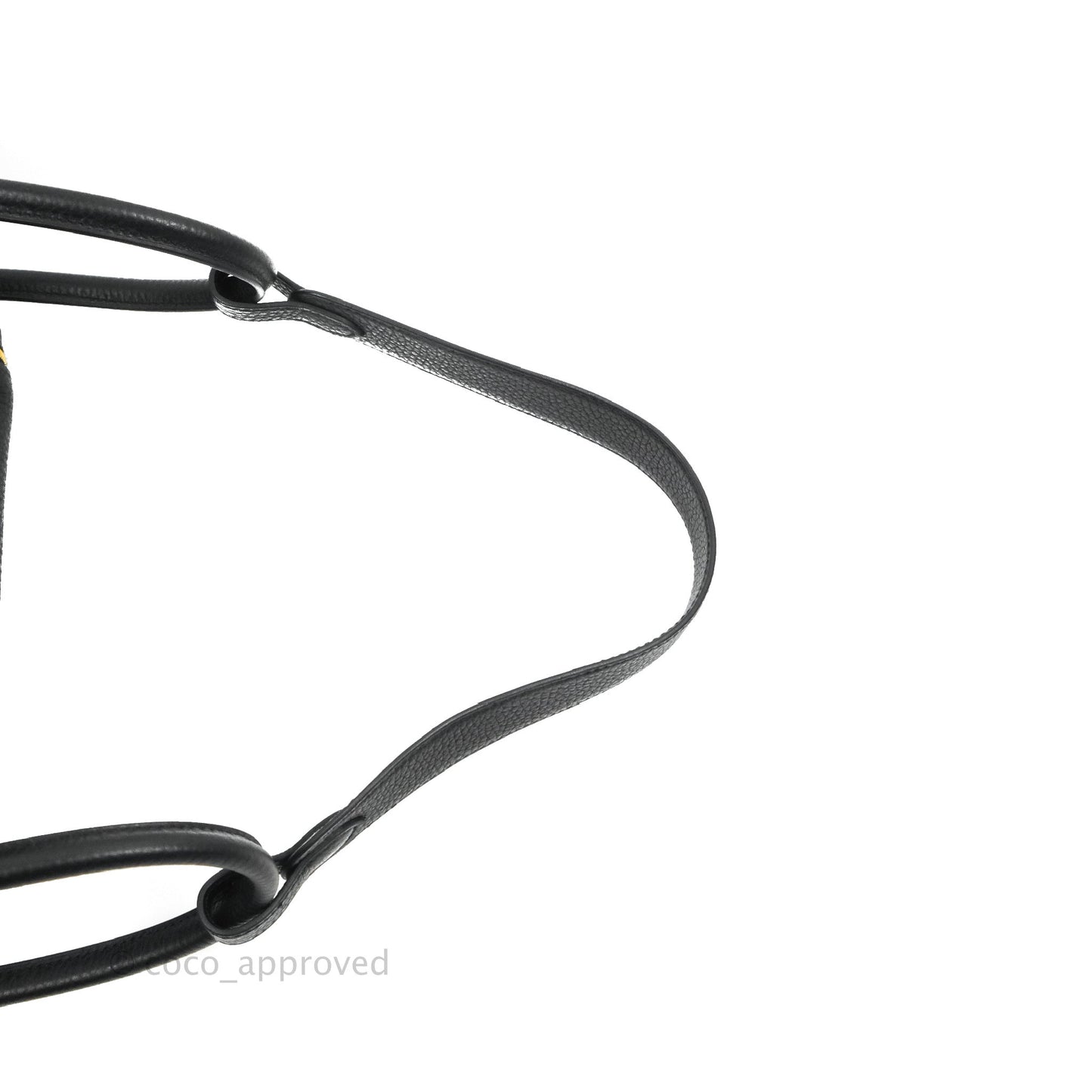 Hermès Lindy 26 Black Clemence Gold Hardware
