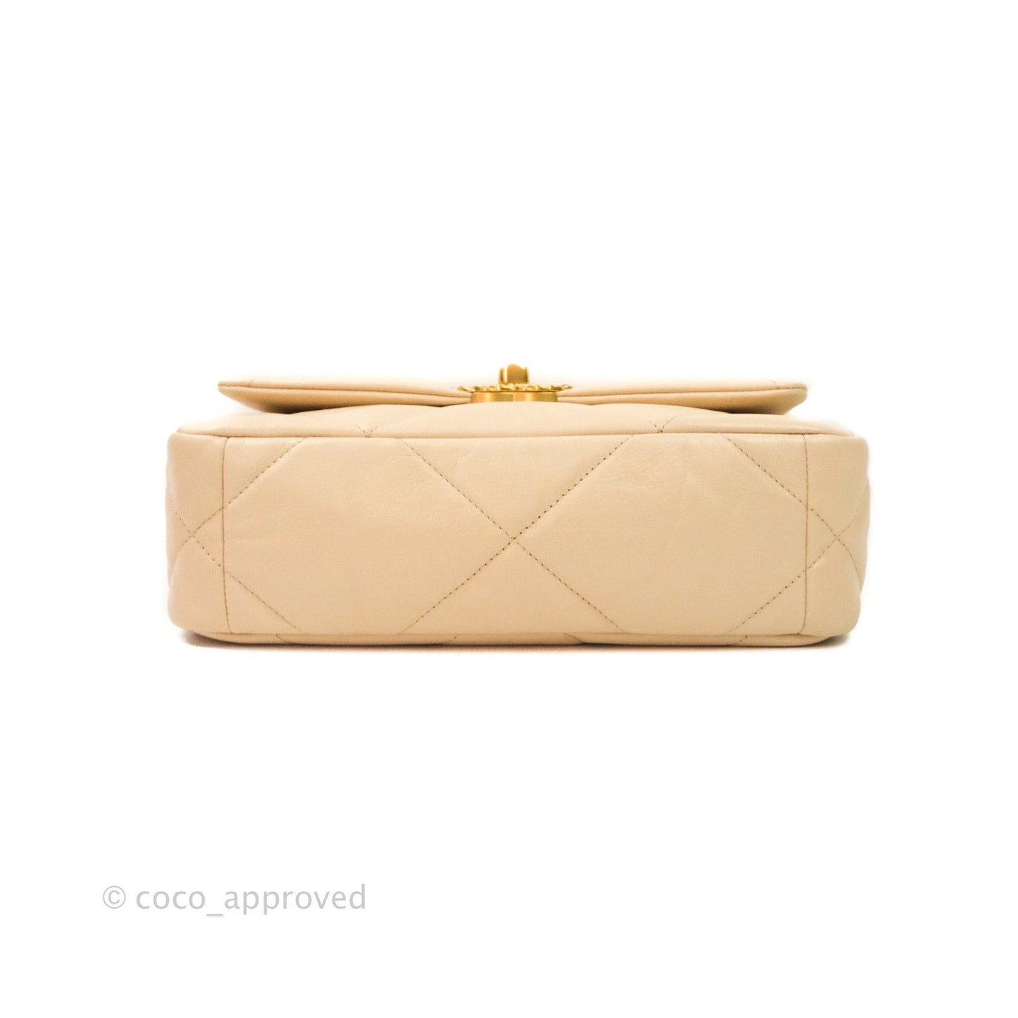 Chanel 19 Small Beige Mixed Hardware