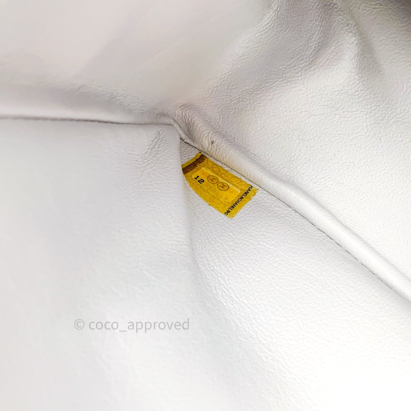 Chanel Reissue Quilted Aged Calfskin White Black Hardware 227