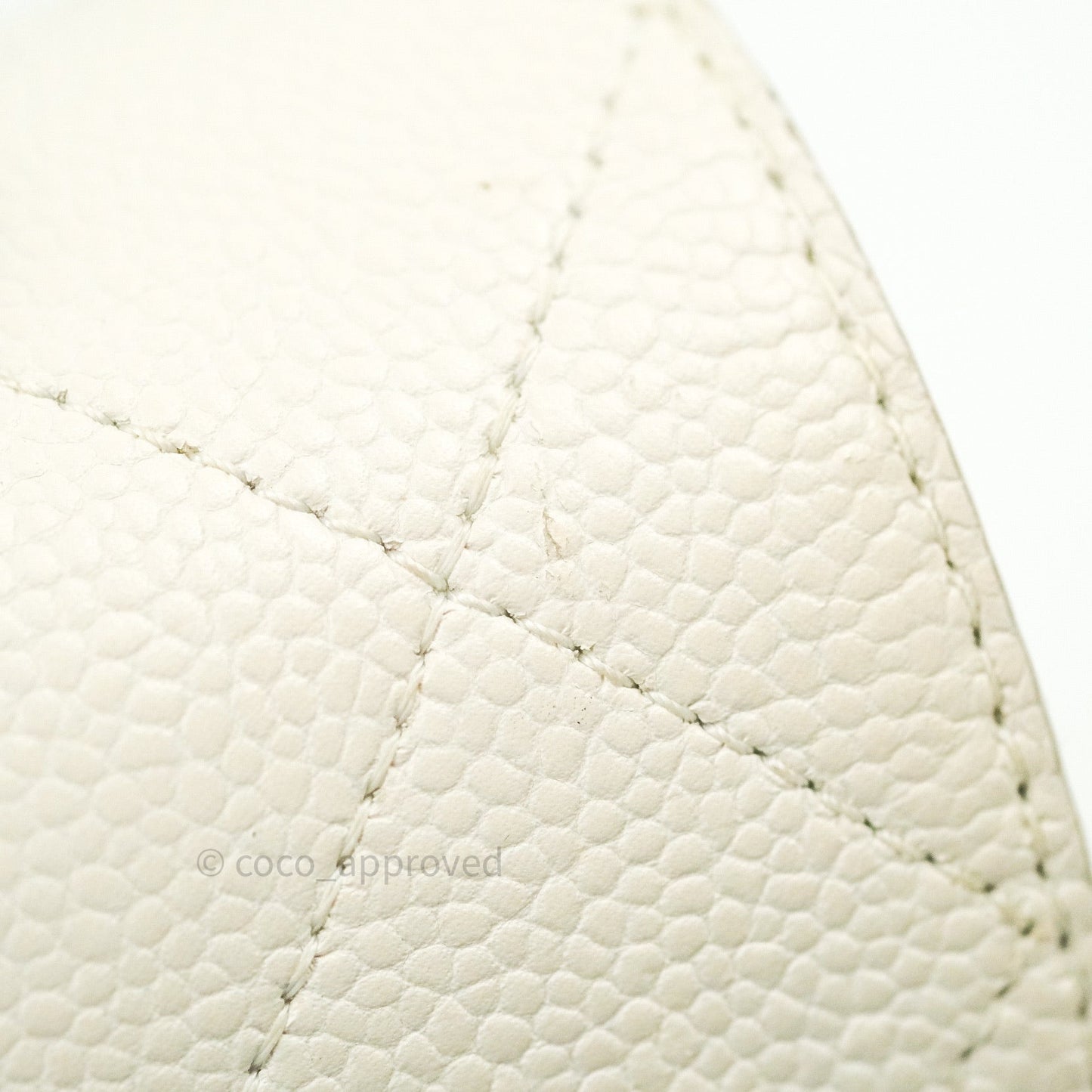 Chanel Chic Affinity Medium Grained Calfskin White Gold Hardware