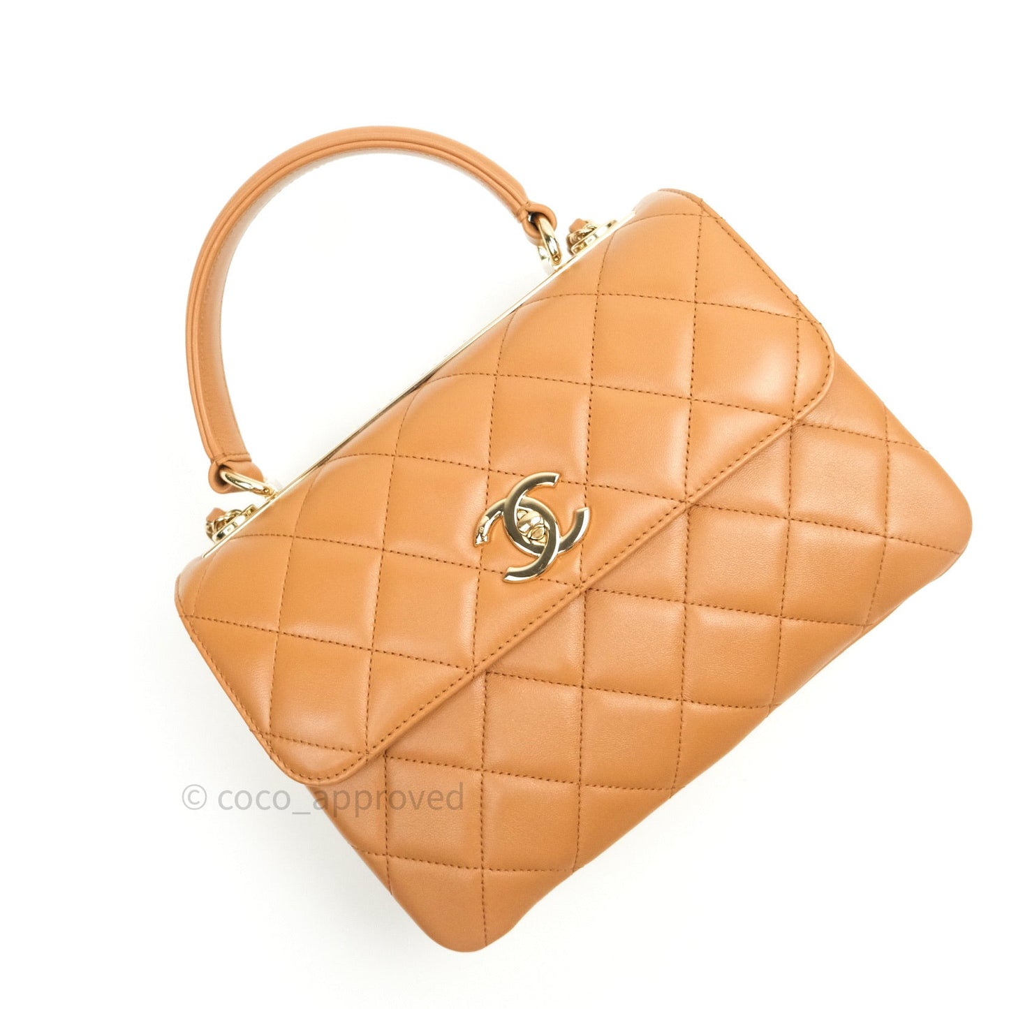 Chanel Trendy CC Small Black Lambskin Gold Hardware