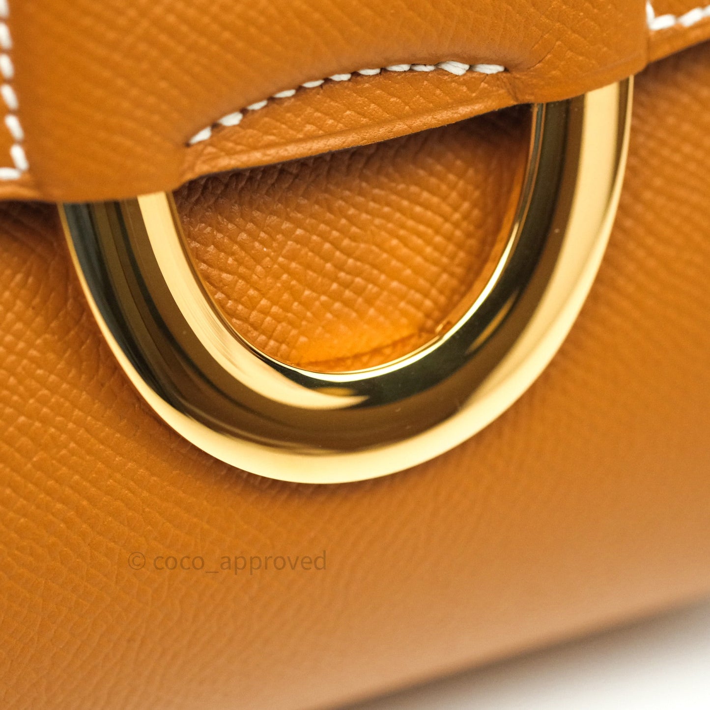 Hermès Cherche-Midi 25 Gold Gold Hardware