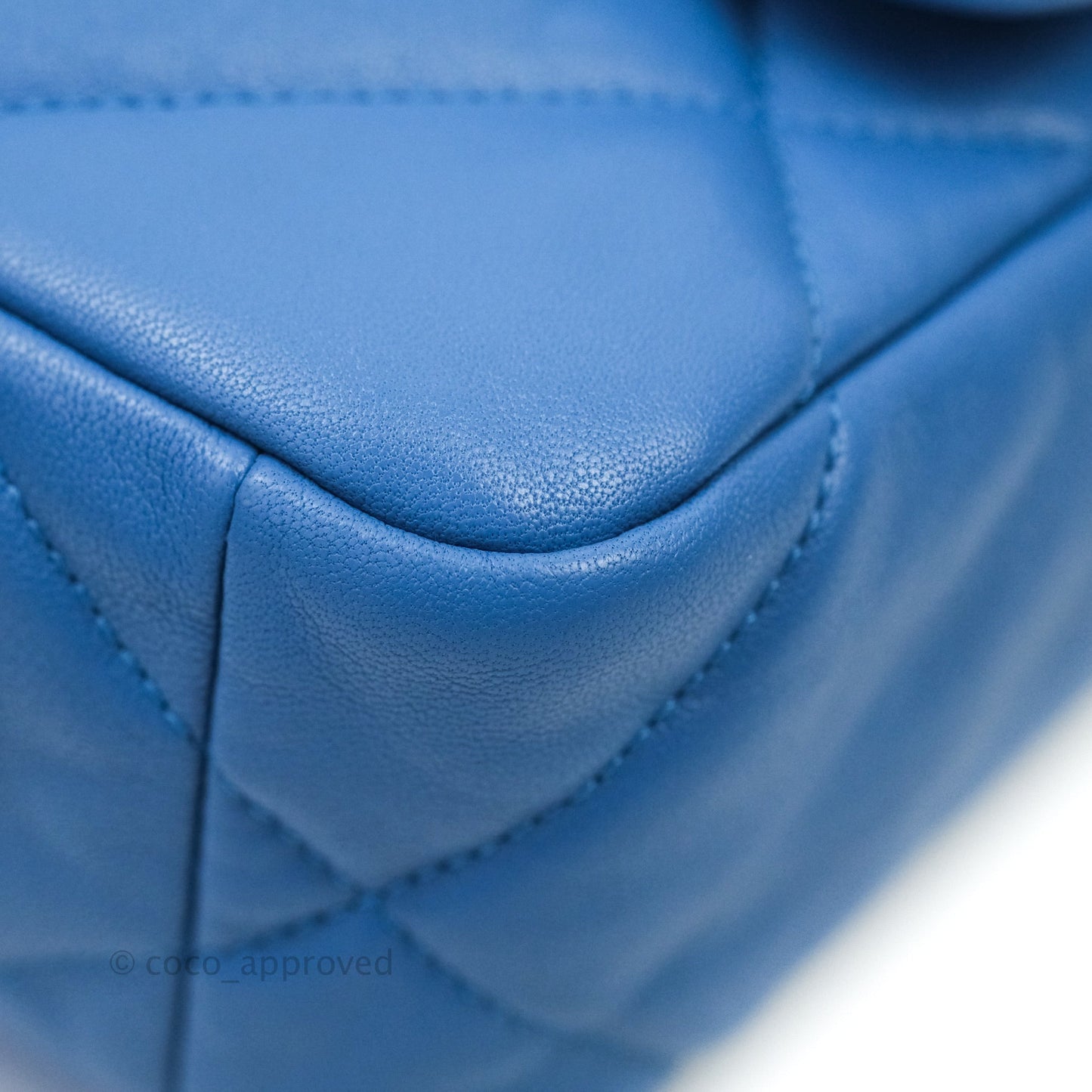 Chanel 19 Small Blue Mixed Hardware