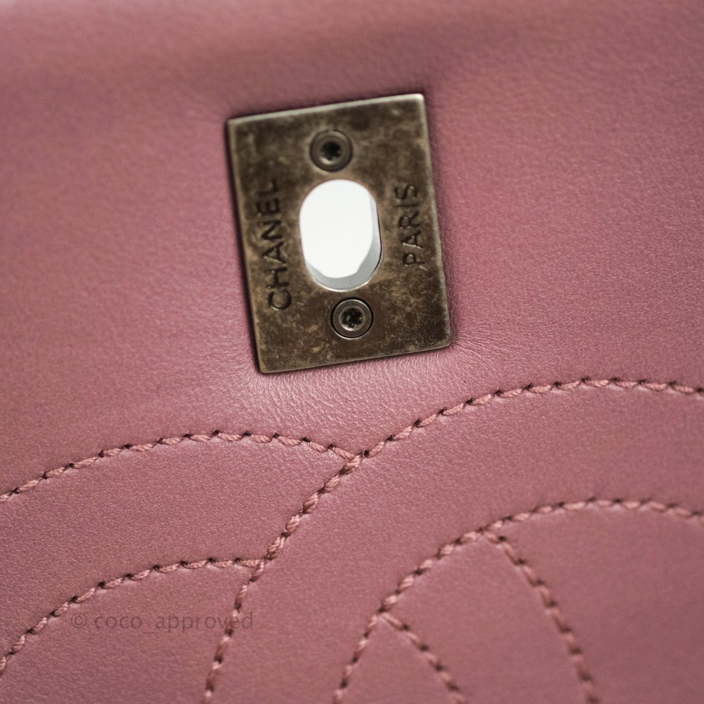 Chanel Trendy CC Small Mauve Pink Lambskin Ruthenium Hardware
