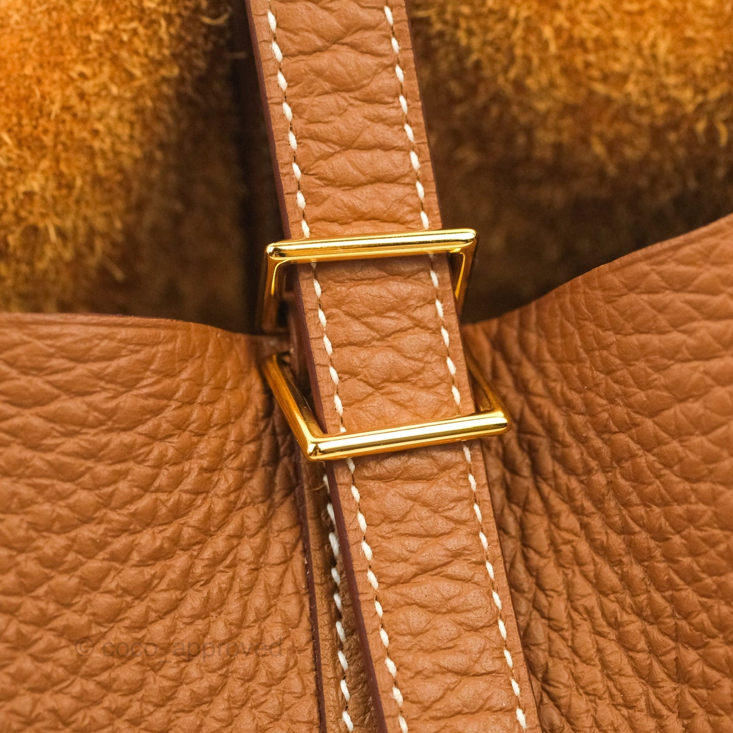 Hermès Picotin Lock 18 PM Gold i Gold Hardware