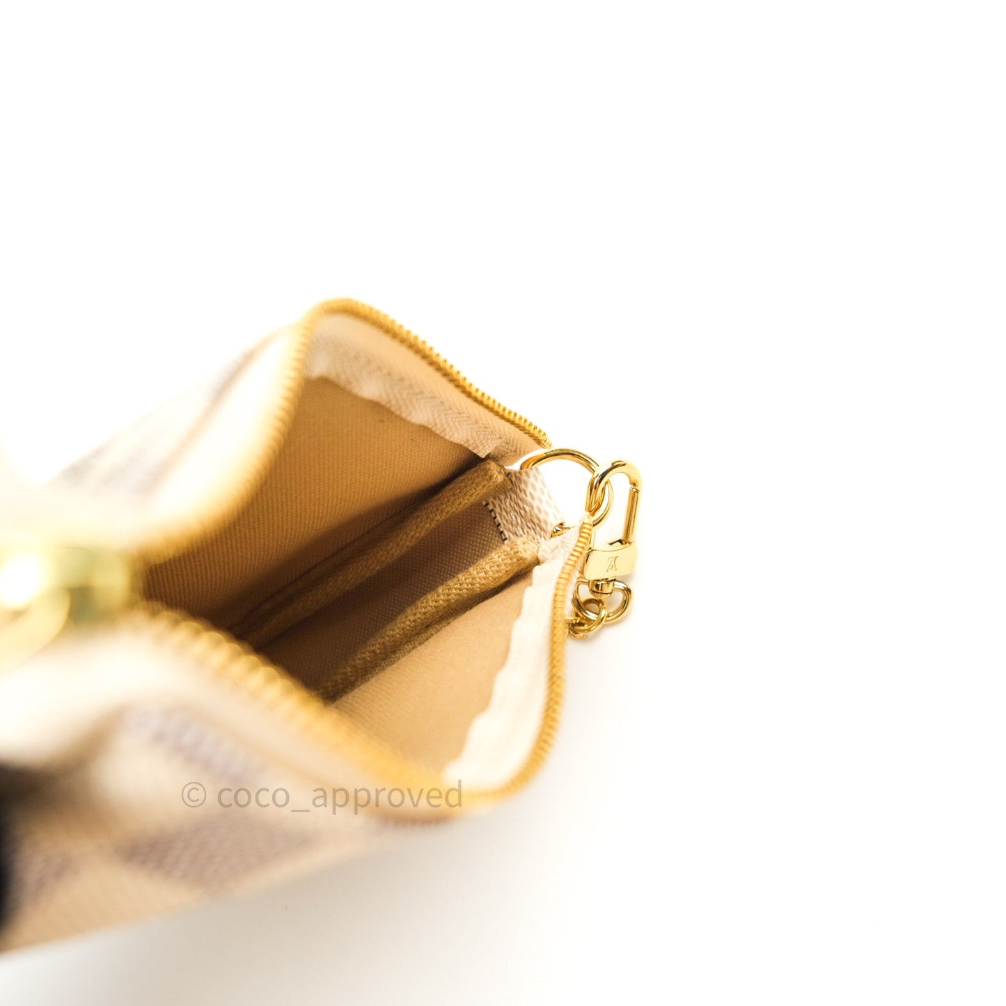 Louis Vuitton Mini Pochette Accessories⁣ Damier Azur Canvas
