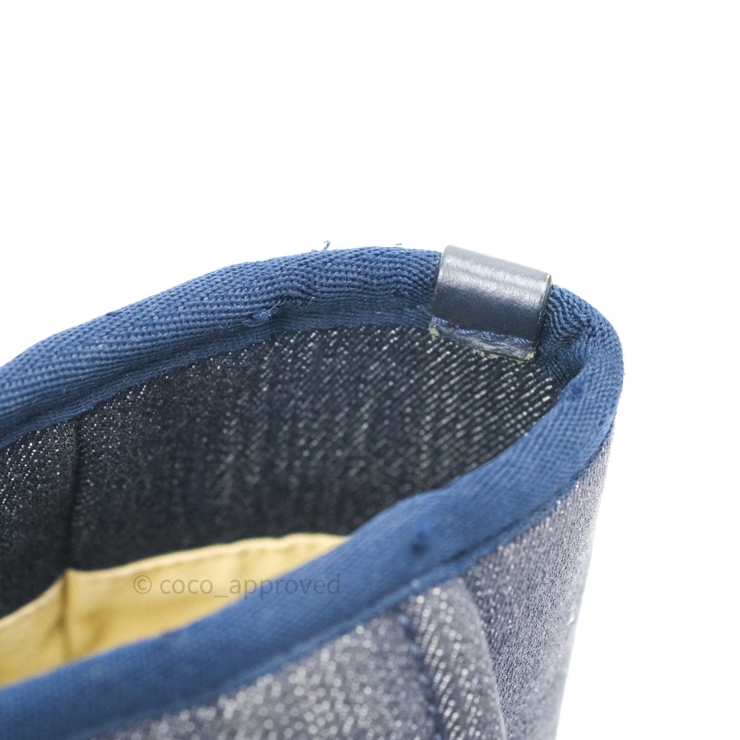 Chanel Denim Deauville Medium Tote Blue
