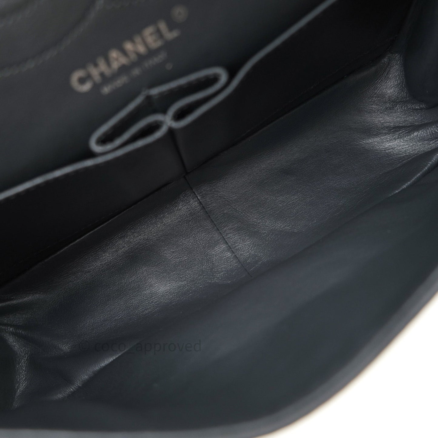 Chanel Reissue Quilted Aged Calfskin Dark Grey Ruthenium Hardware 226