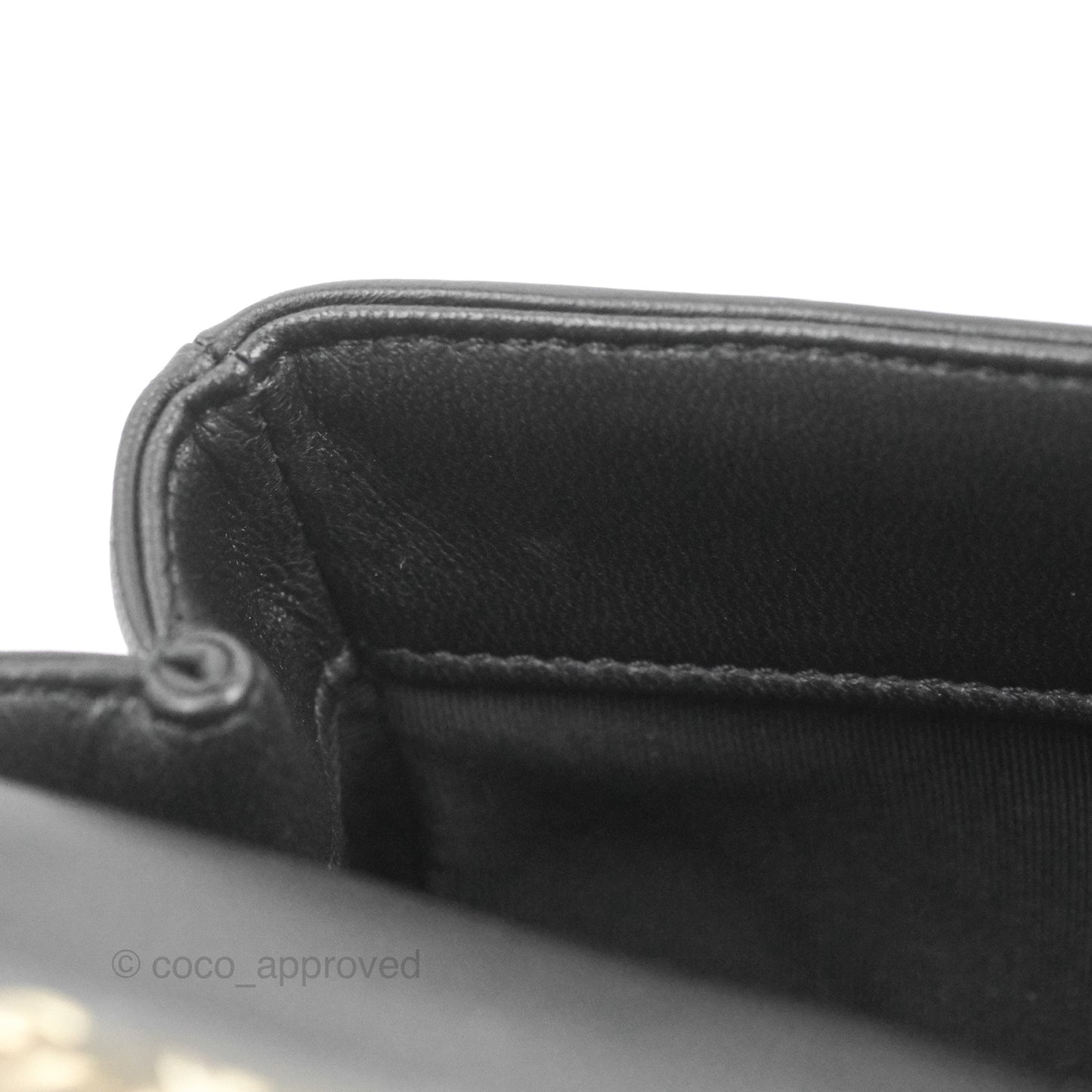 Chanel Quilted Graphic Flap Bag Black/Beige Calfskin Gold Hardware