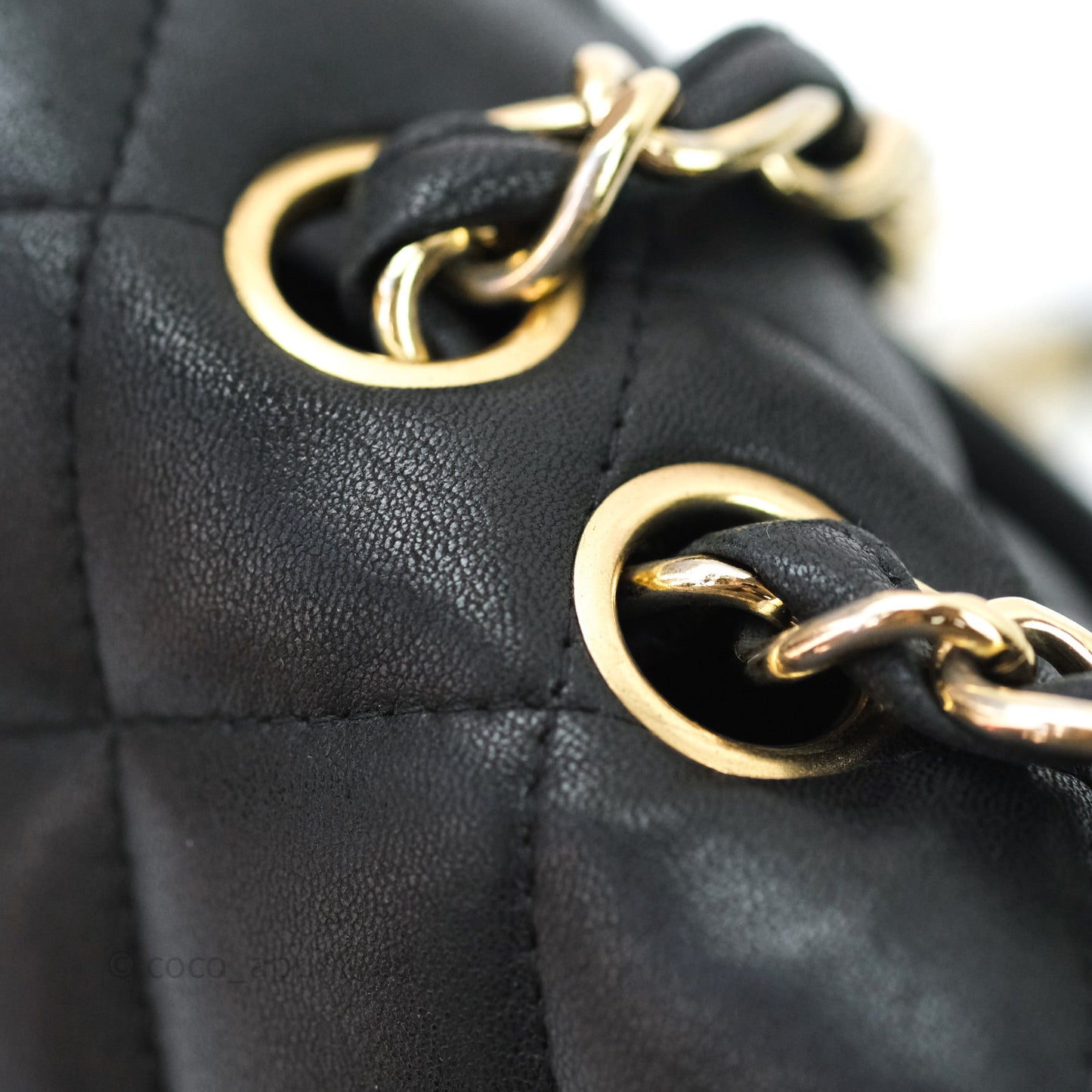 Chanel Jumbo Single Flap Black Lambskin Gold Hardware⁣⁣