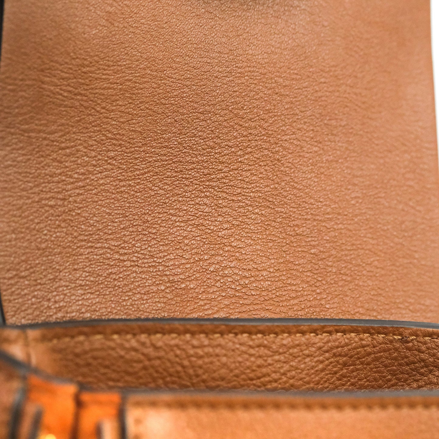 Chloé Mini Faye Backpack Brown