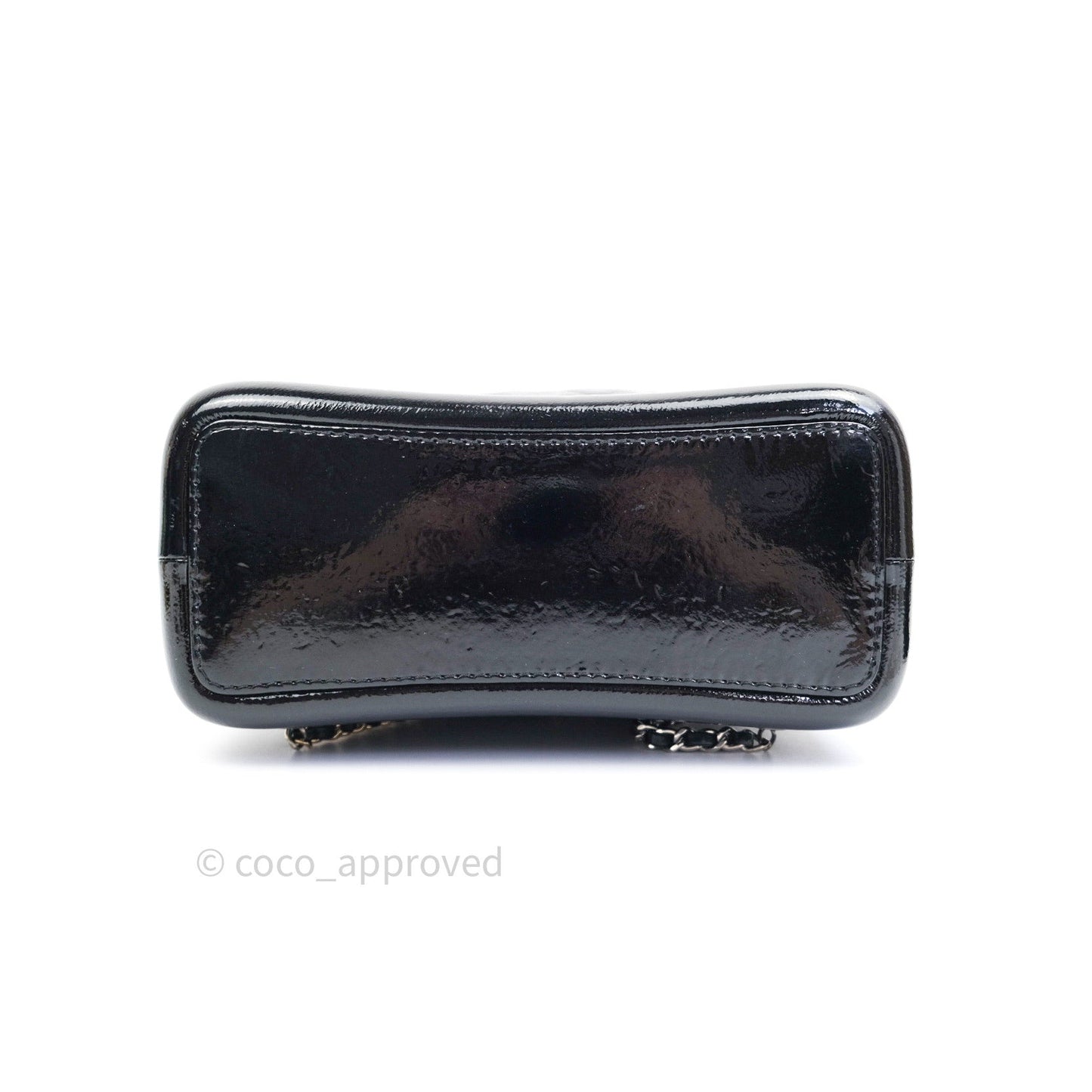 Chanel Gabrielle Backpack Black Goatskin Ombre Small Black