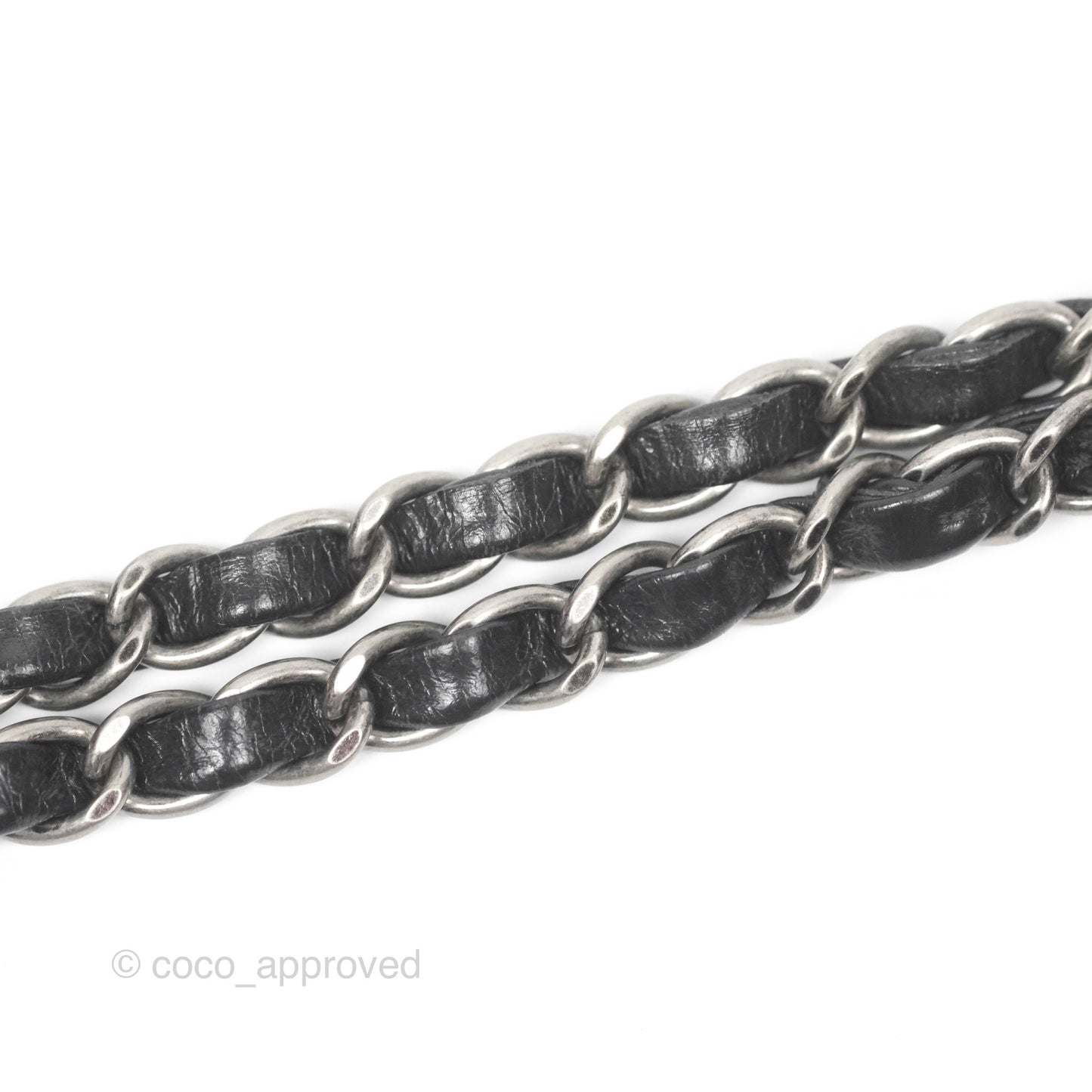 Chanel Large Shopping Tote Black Ruthenium Hardware