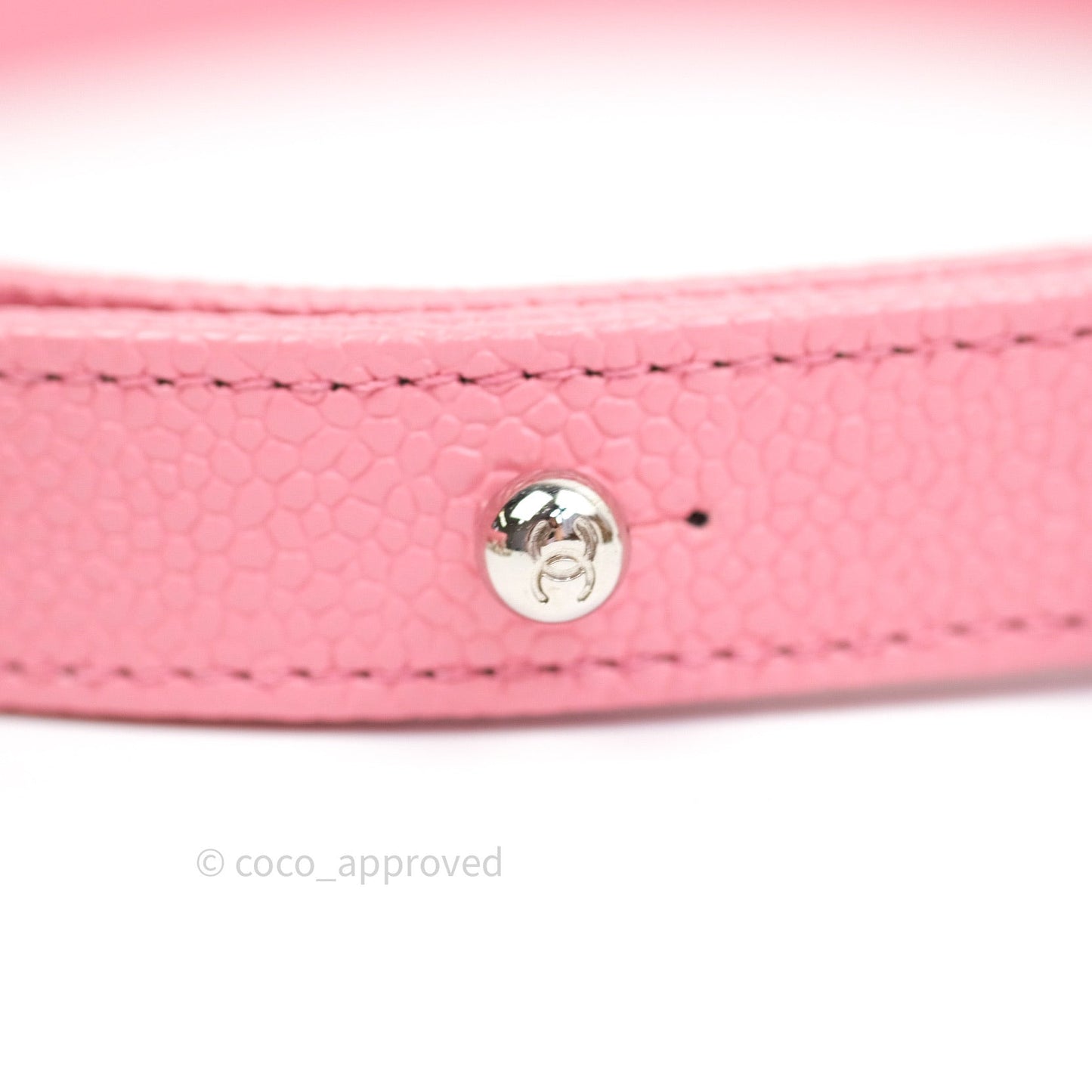 Chanel Small Boy Quilted Pink Caviar Silver Hardware