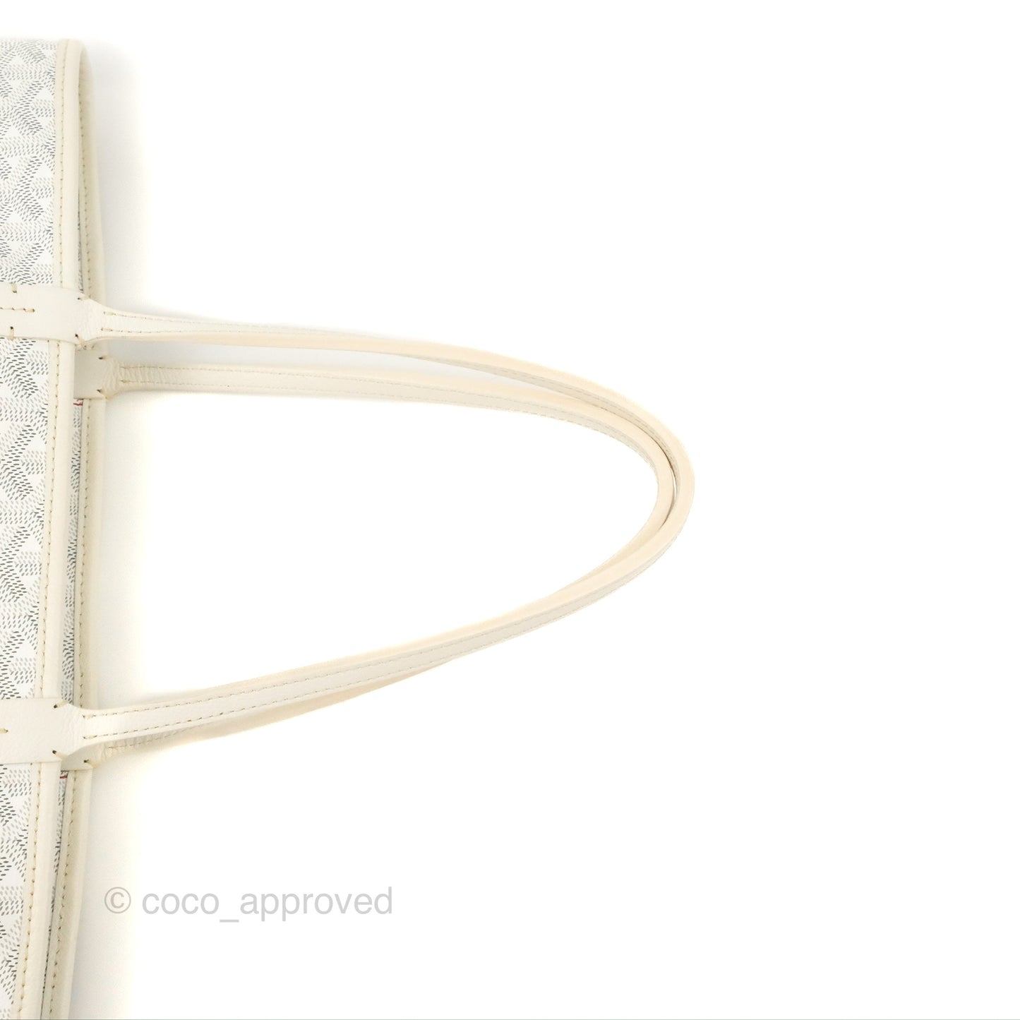 Goyard Artois Goyardine Canvas PM⁣⁣⁣⁣⁣⁣⁣⁣⁣⁣⁣⁣⁣⁣⁣⁣⁣⁣⁣⁣ White