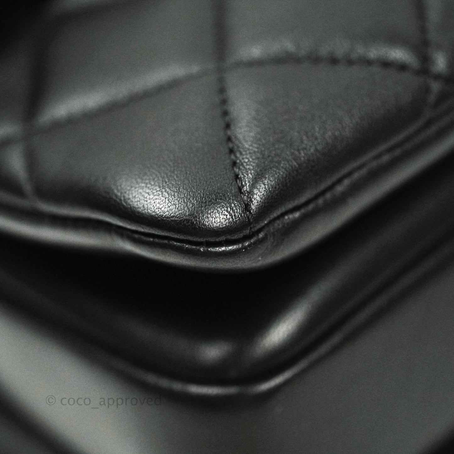 Chanel Trendy CC Small Black Lambskin Gold Hardware