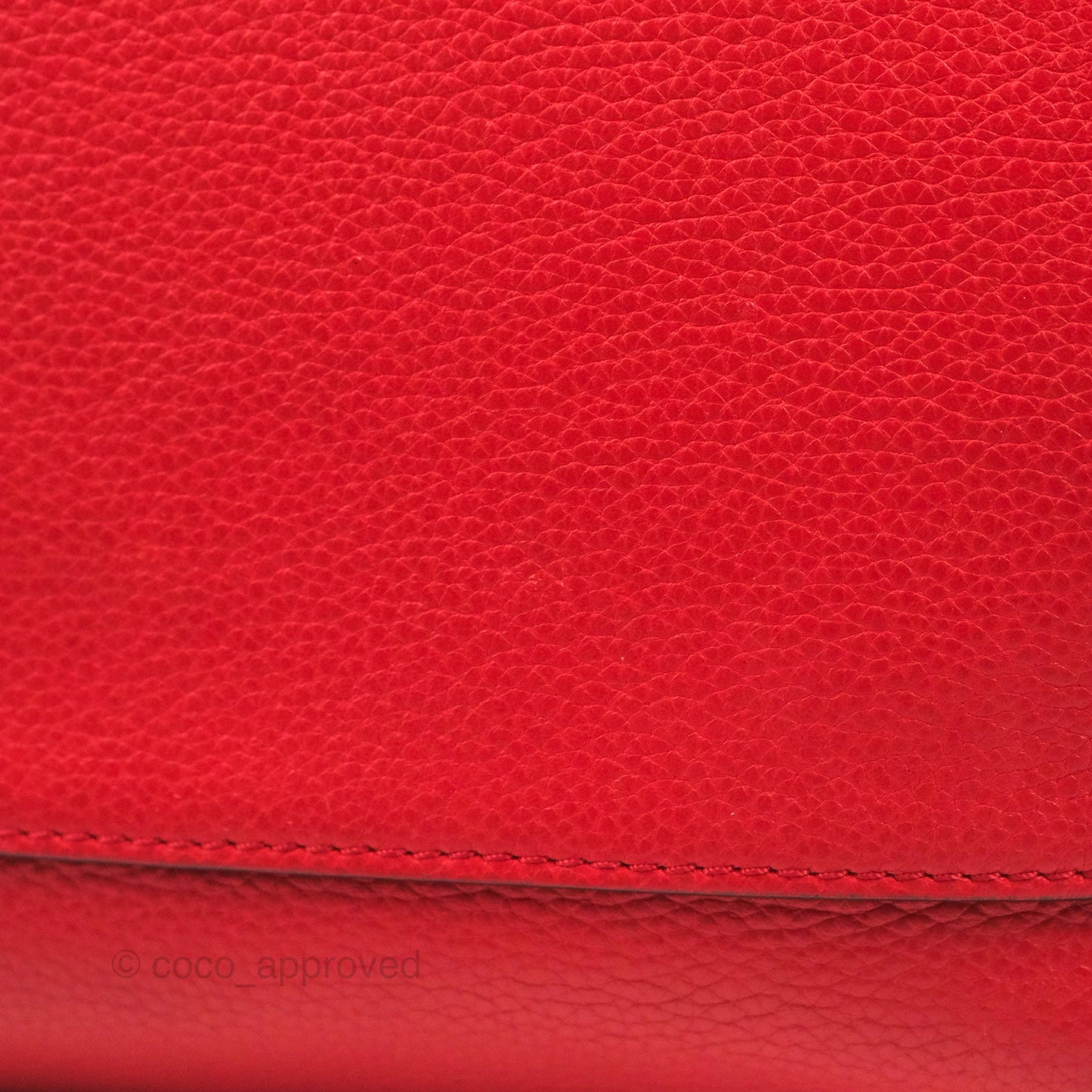 Celine Mini Luggage Bag Red Calfskin