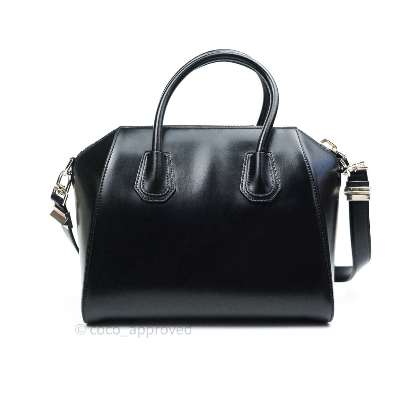Givenchy Antigona Small Black Calfskin Silver Hardware