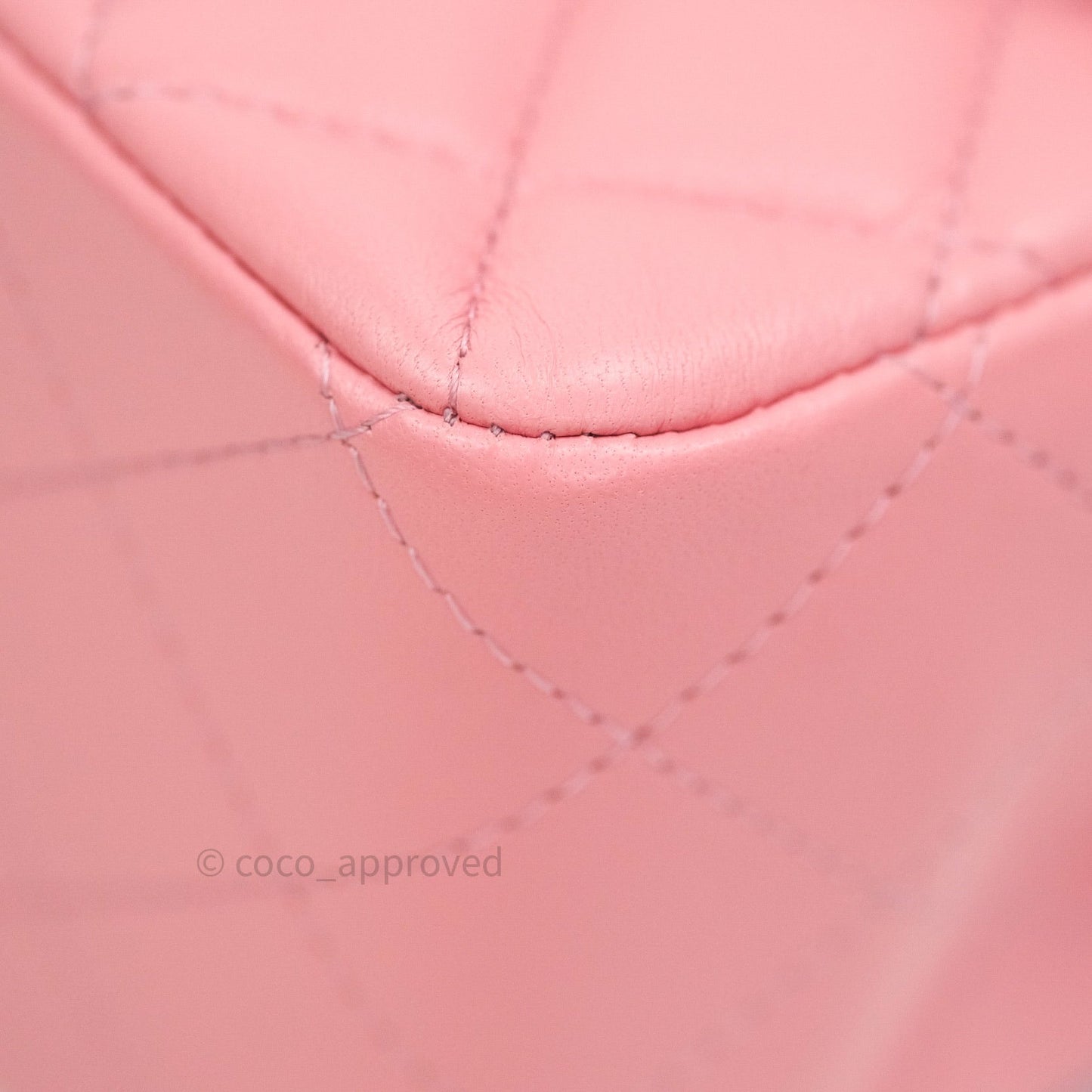 Chanel Mini Square Pink Lambskin Gold Hardware