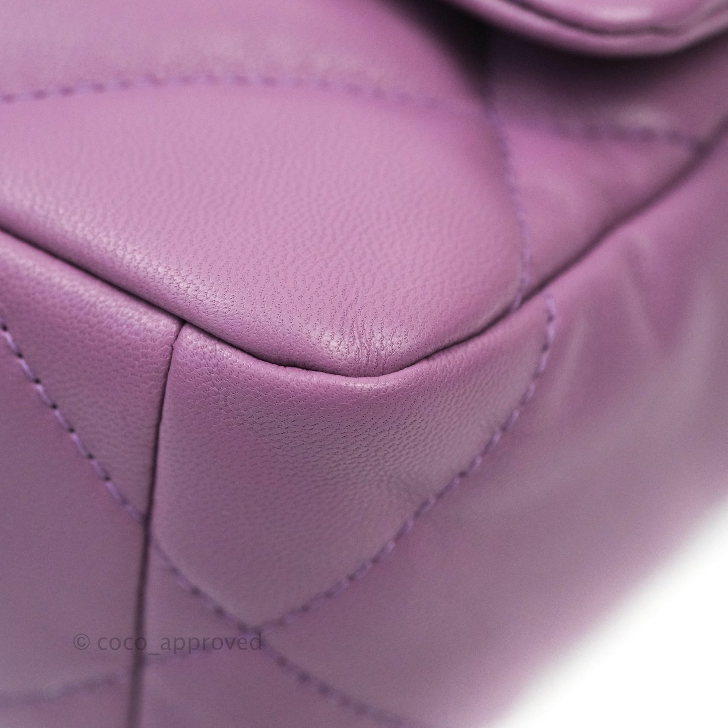 Chanel 19 Small Lavender Purple Mixed Hardware