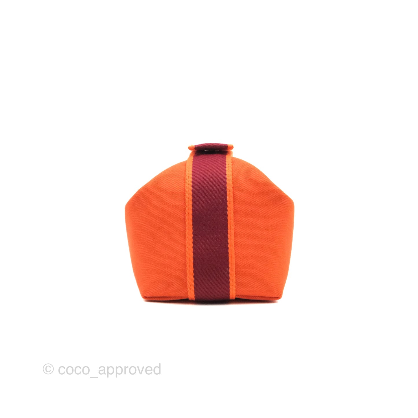 Hermès Small Bride-A-Brac Orange Feu Canvas