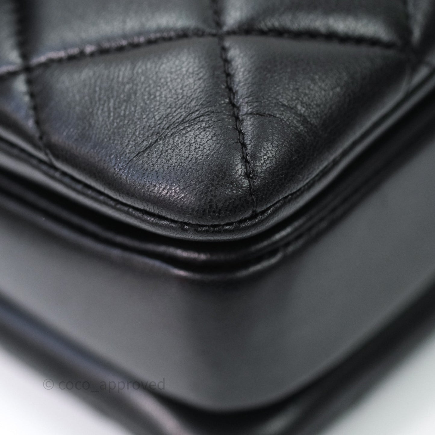 Chanel Trendy CC Small Black Lambskin Gold Hardware