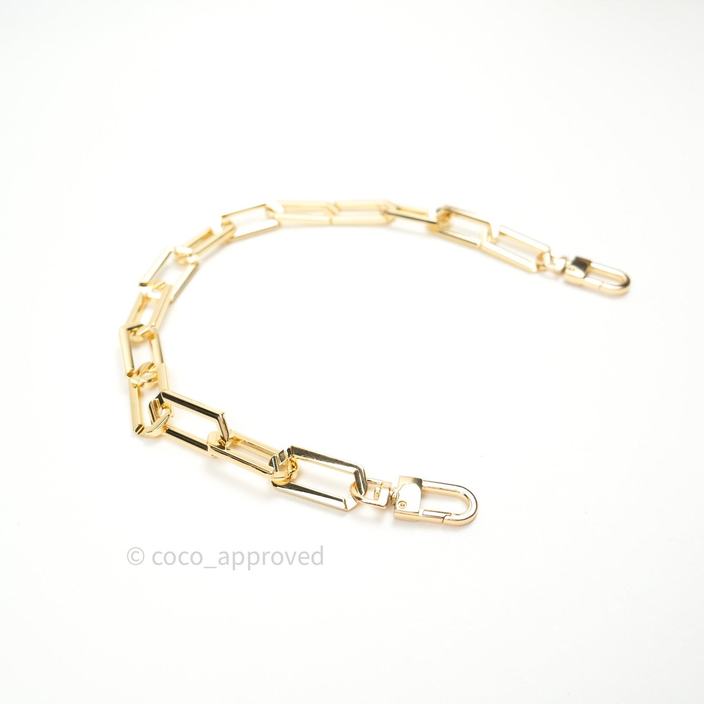 CK Thin Flat Chain (Gold)