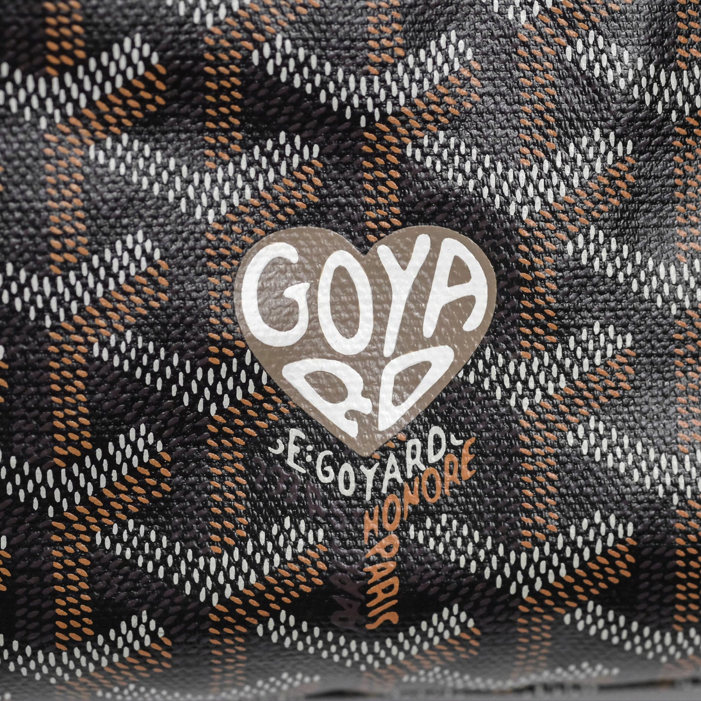 Goyard Bohème Hobo Bag Black/Tan Goyardine Canvas
