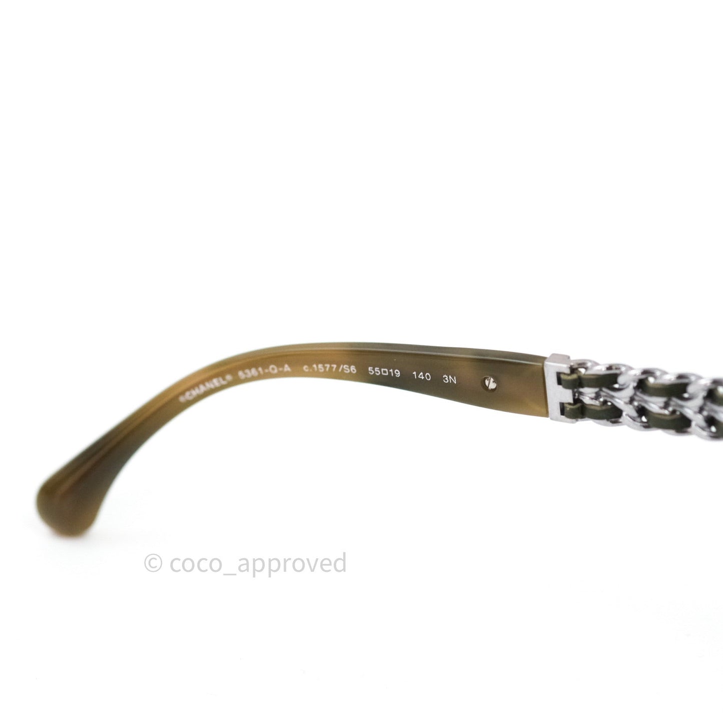 Chanel Sunglasses Dark Khaki