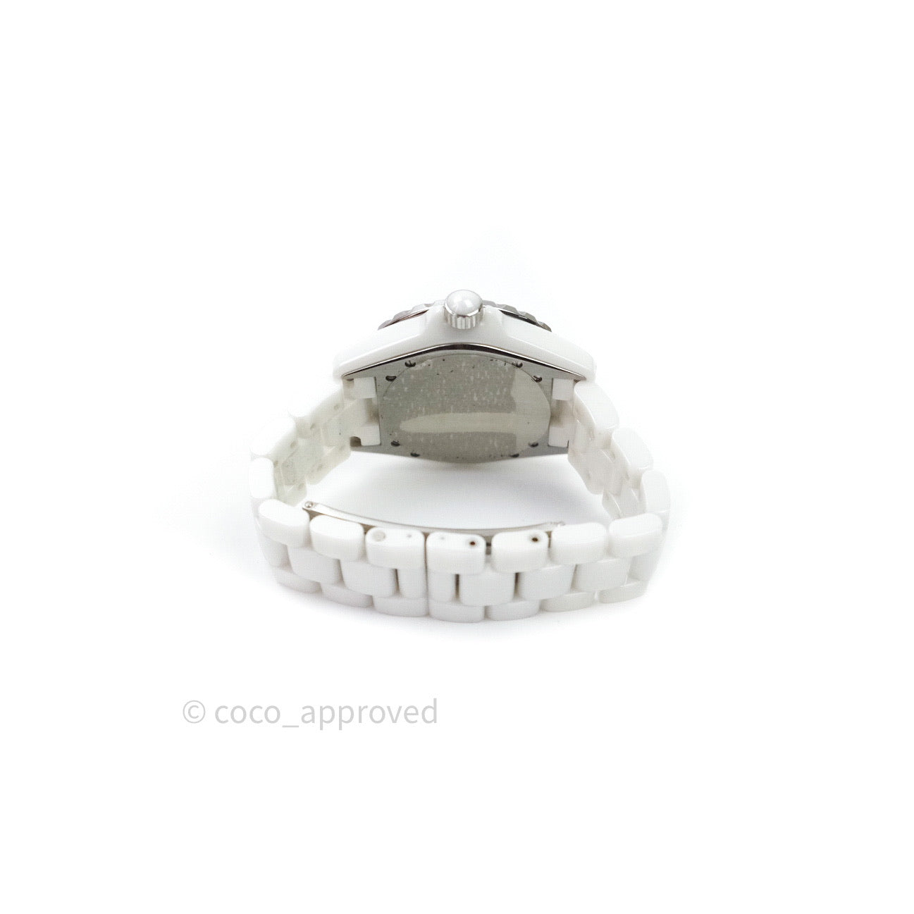 CHANEL J12 Automatic White Dial White Ceramic Strap Women's Watch