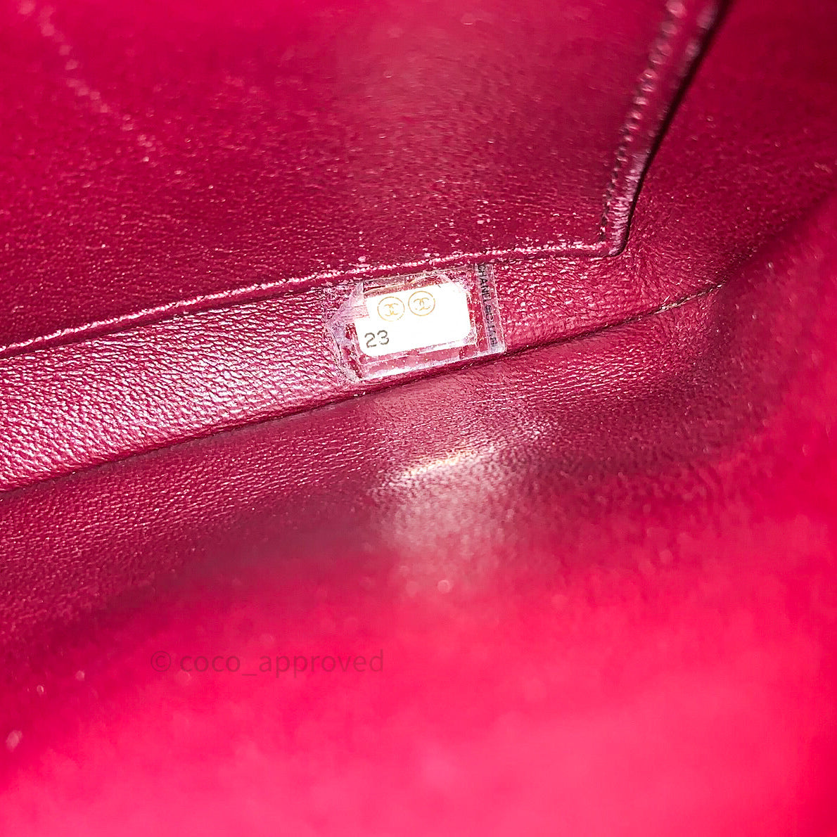 Chanel Quilted Small Trendy CC Flap Bag Red Lambskin Gold Hardware