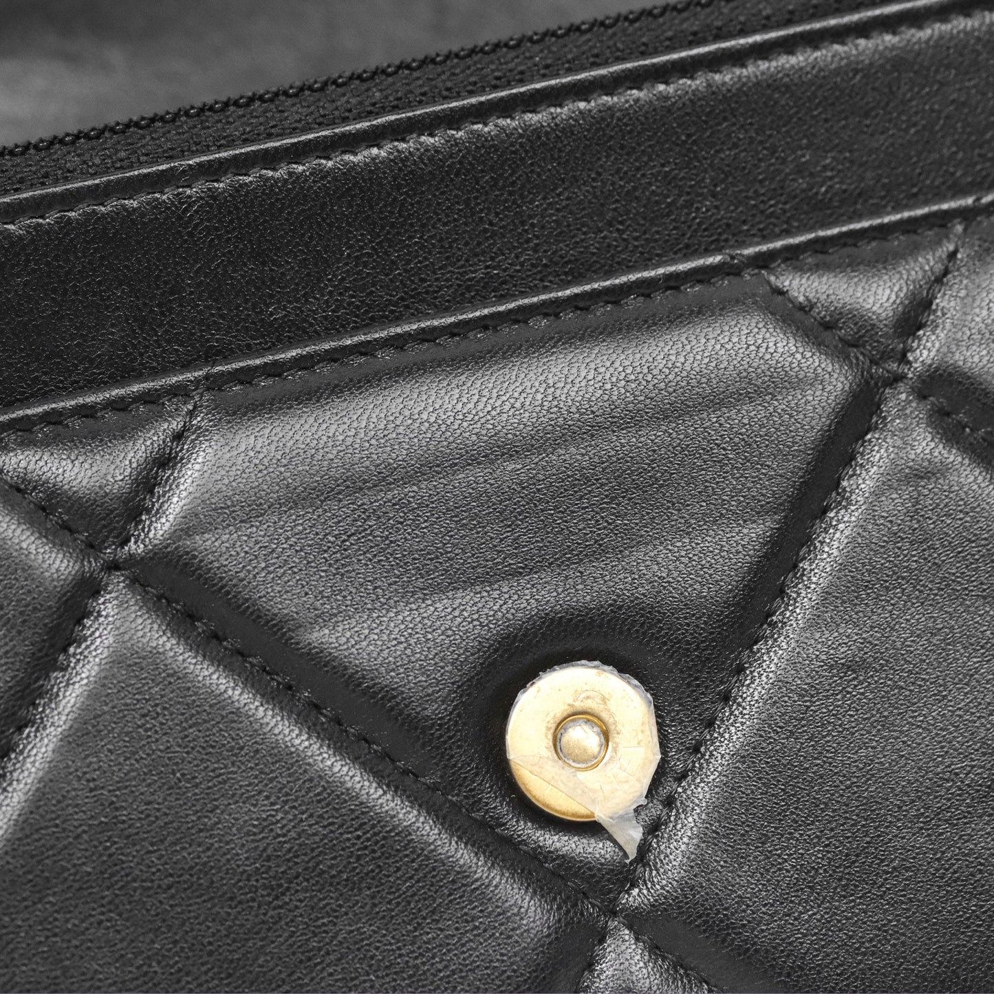 Chanel 19 Wallet on Chain WOC Black Mixed Hardware