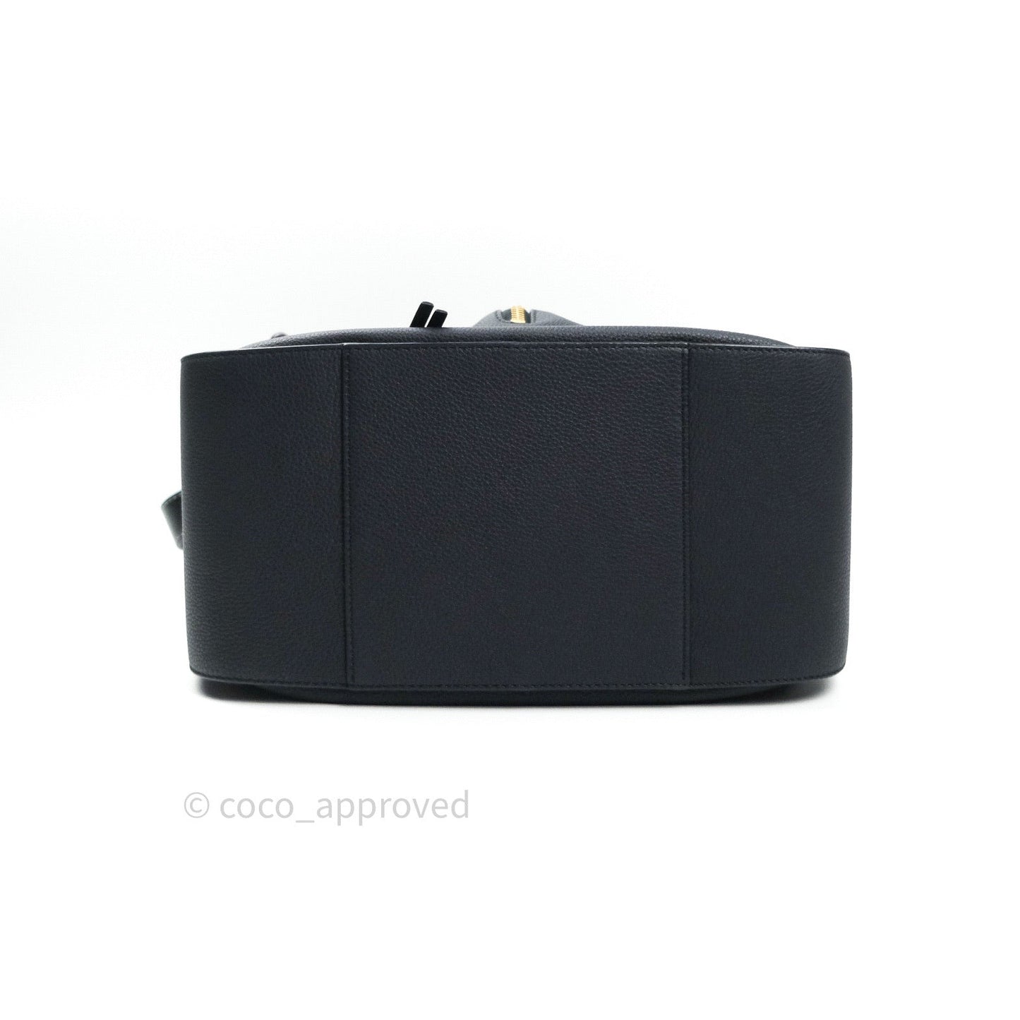 Loewe Small Hammock Navy Classic Calfskin Navy Gold Hardware