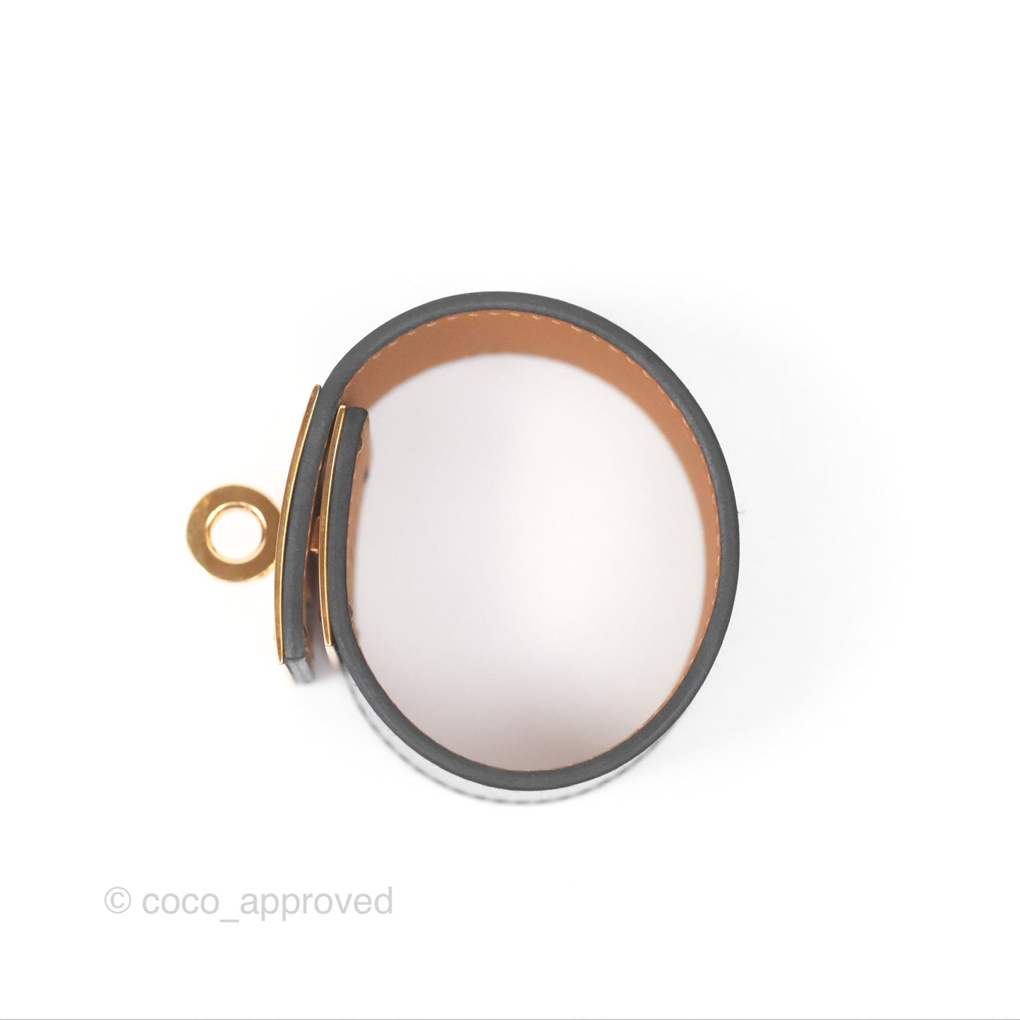 Hermès Kelly Dog Bracelet Noir Gold Hardware