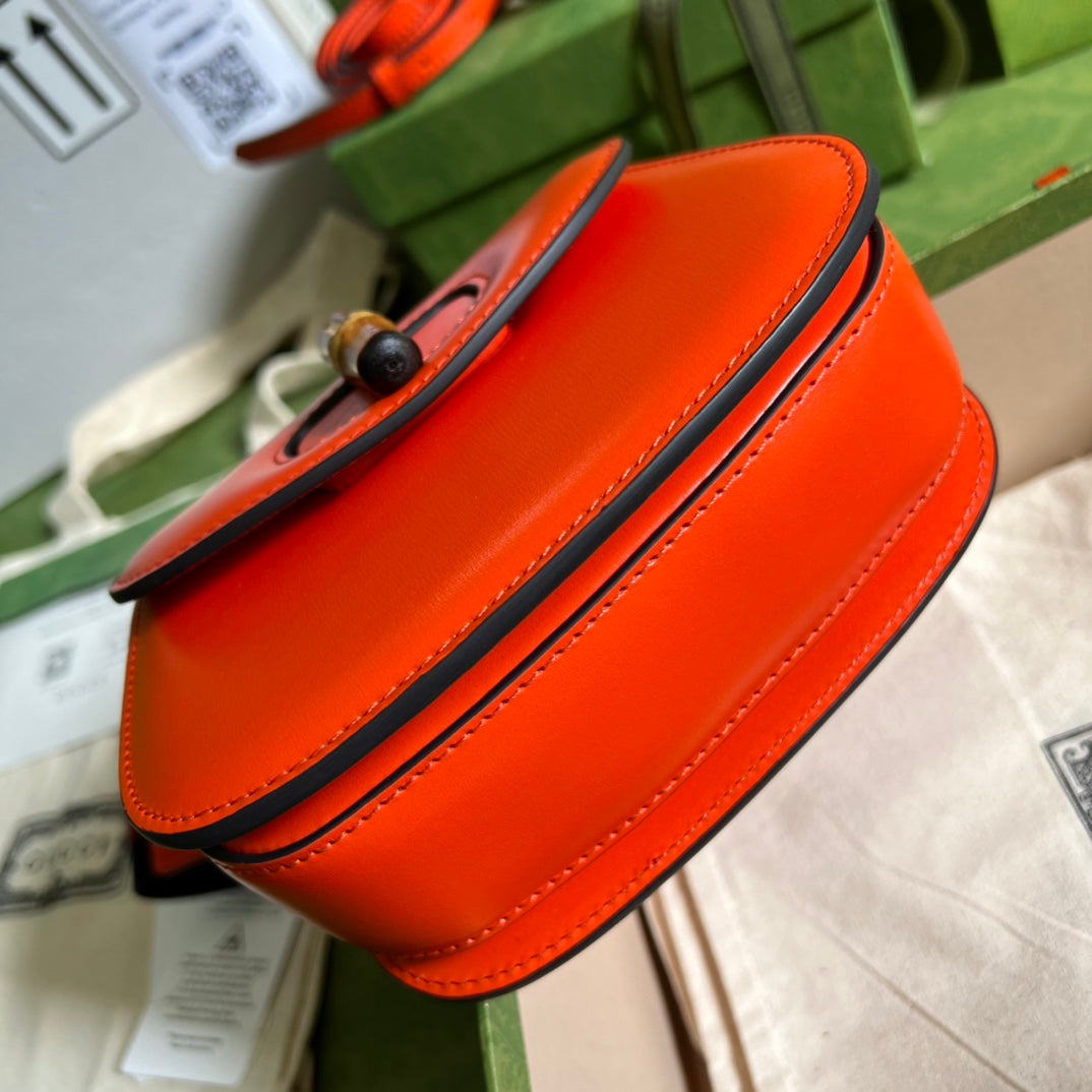 Luxury Gucci Small Top Handle Bag With Bamboo
